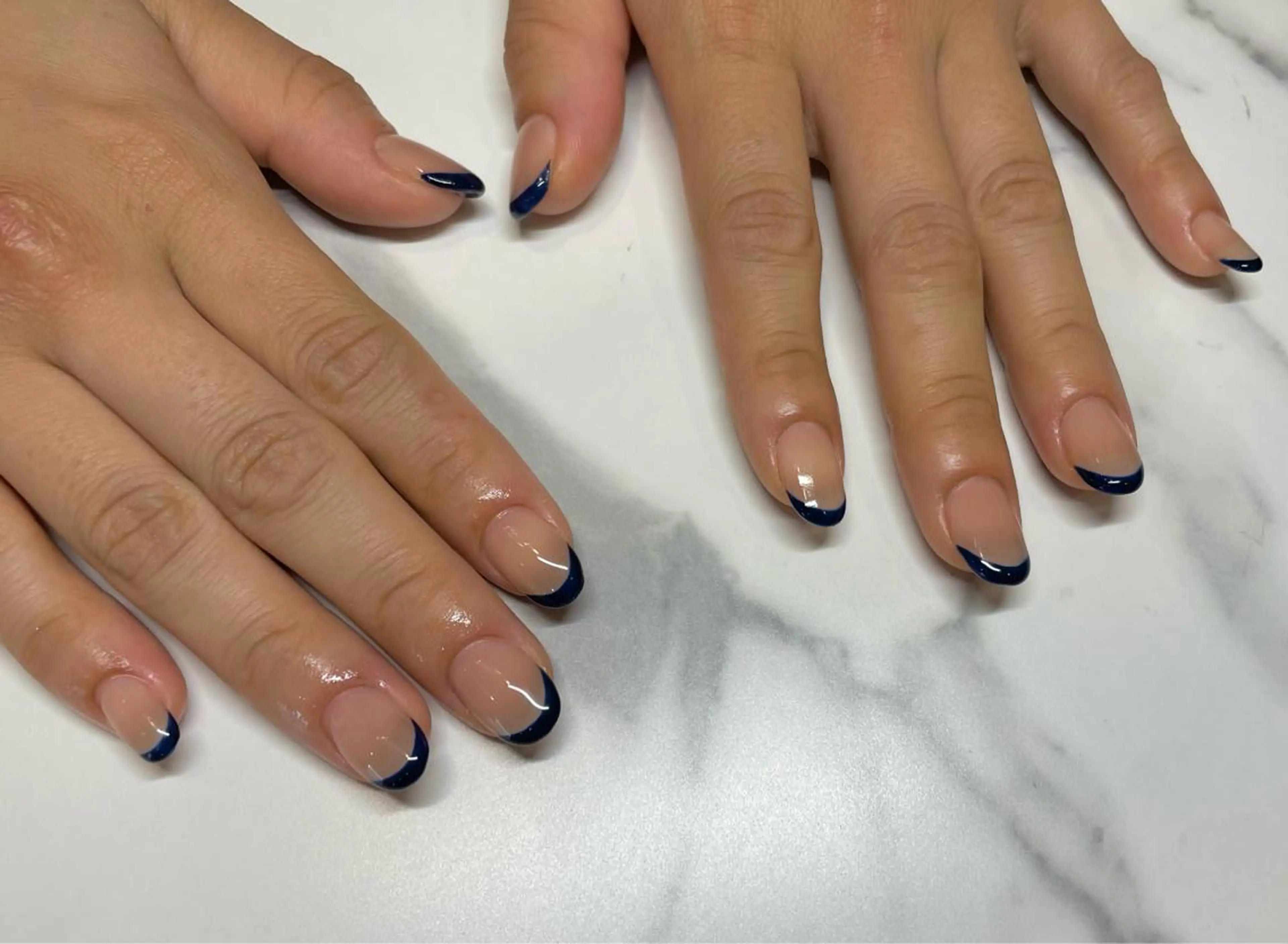 ネイル フレンチネイル ハンドネイル pro.M chiharuのネイルデザイン