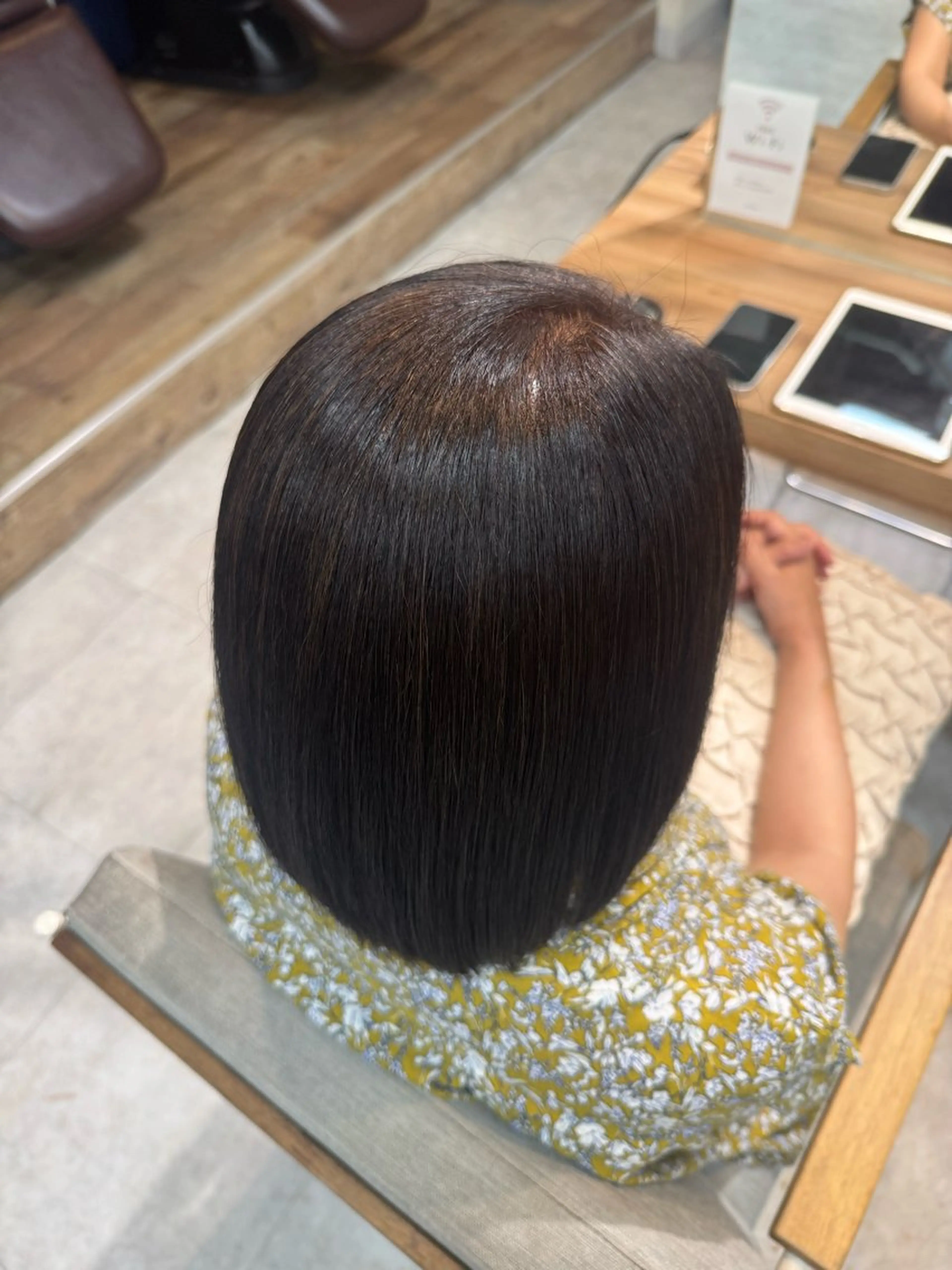 カラー 🫧毛先カット 🫧山中沙希のヘアスタイル