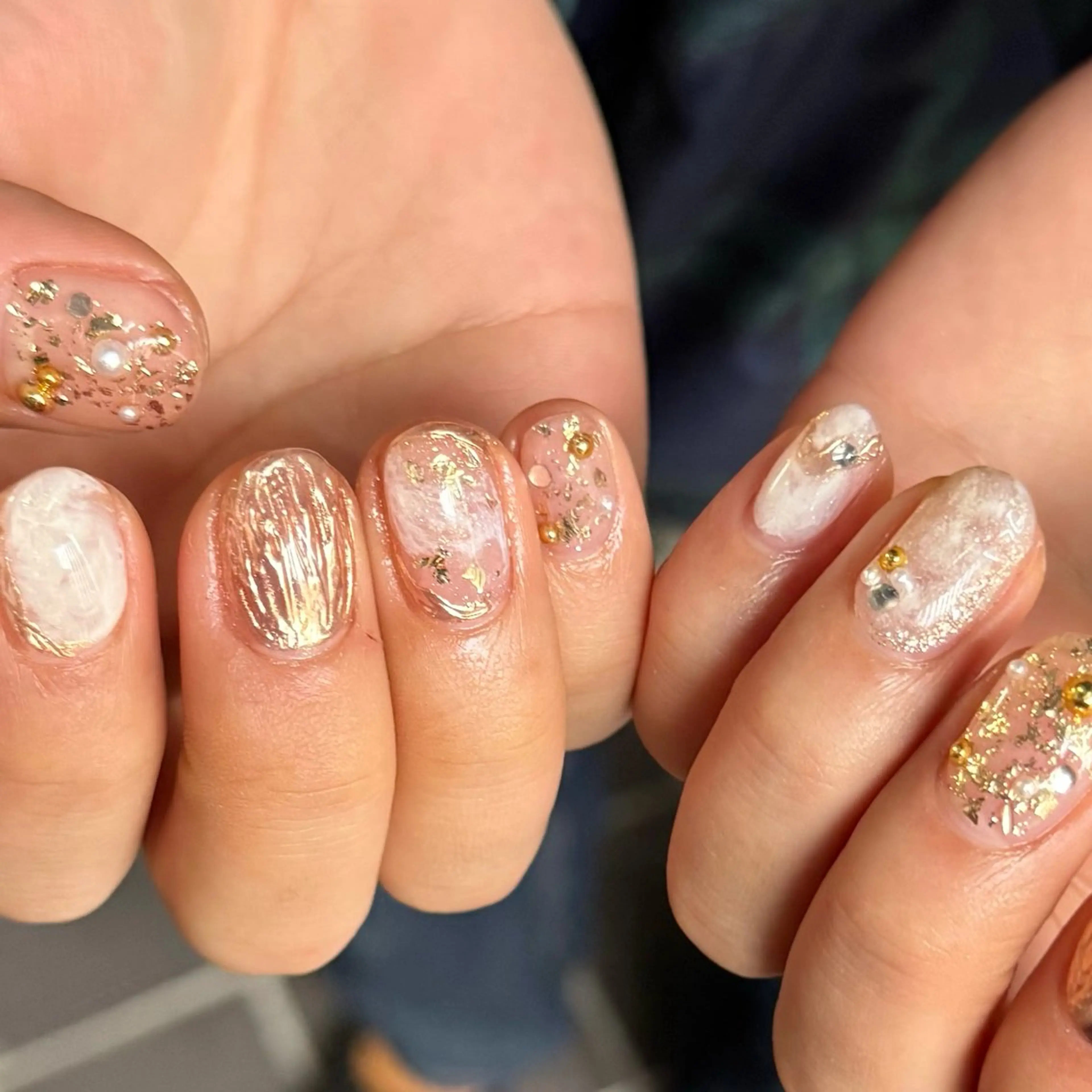 ショート 小川 柚香のネイルデザイン