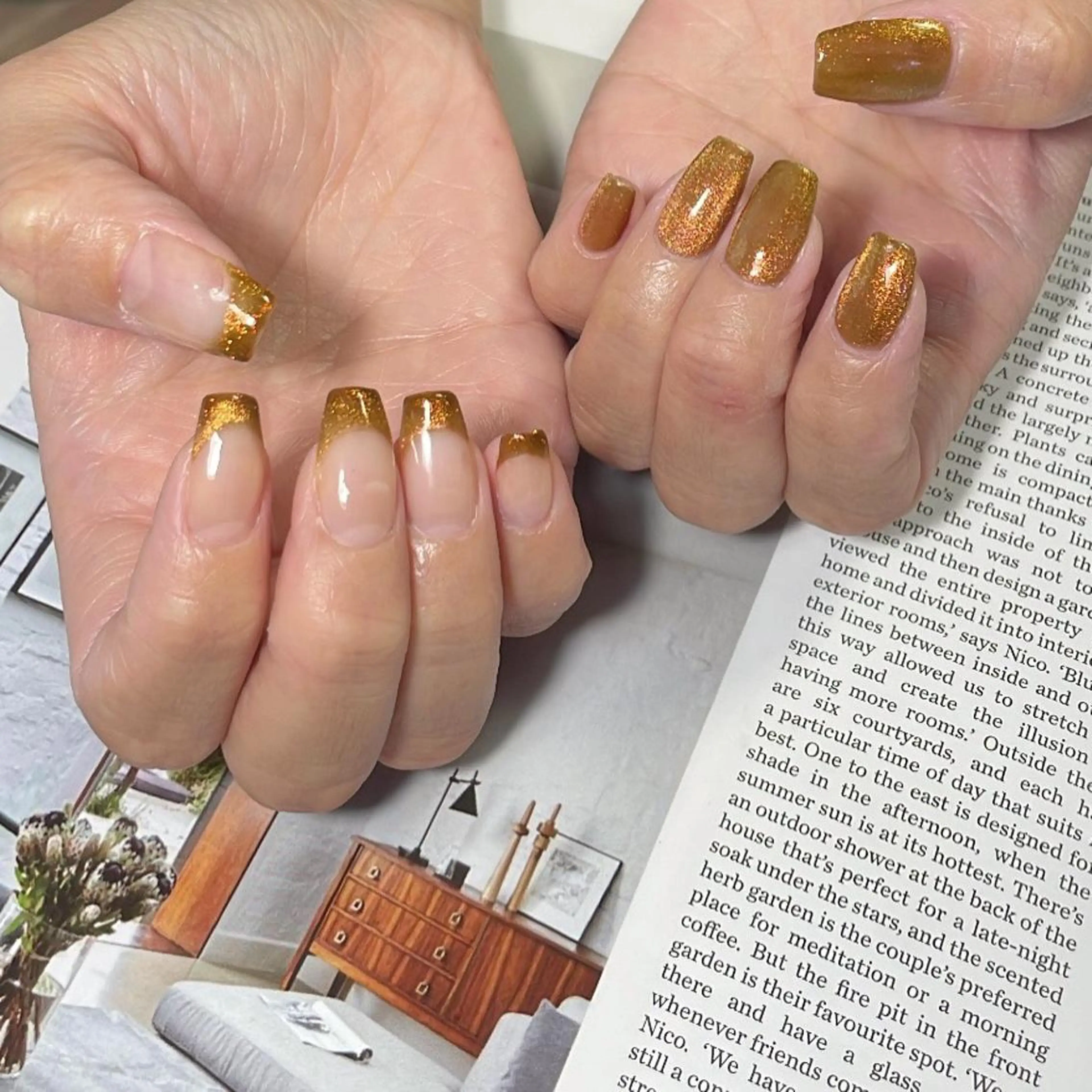 ネイル マグネットネイル Lofinails ちひろのネイルデザイン