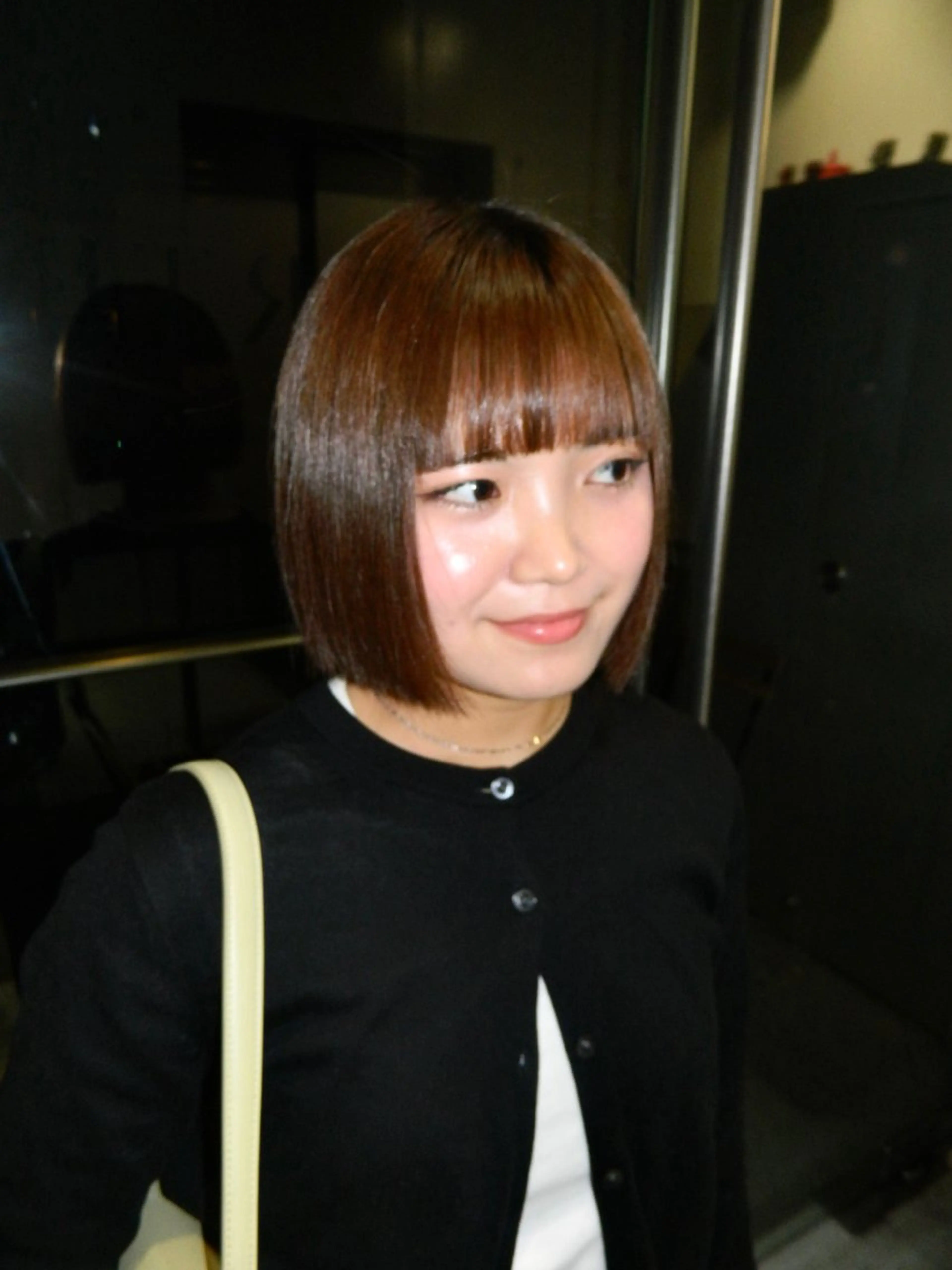 ショート ボブ ヘアカラー 透明感/レイヤー/ sakura🪽のヘアスタイル