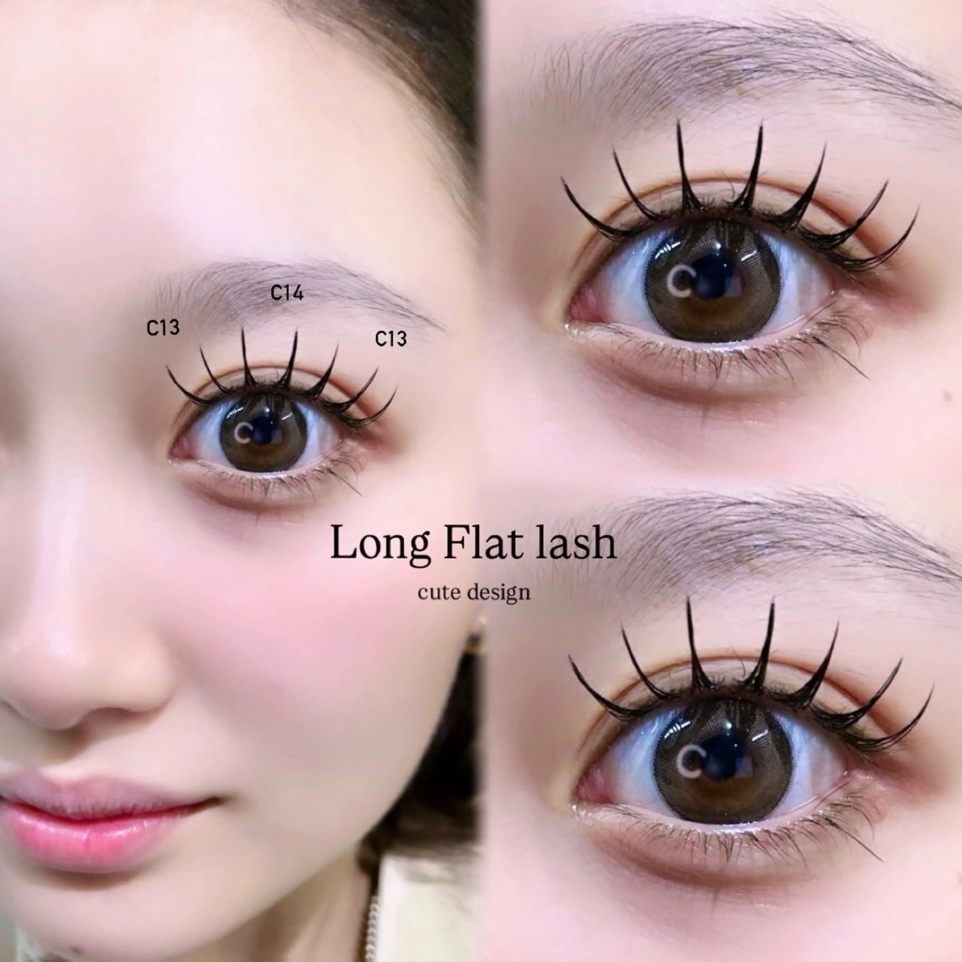 🎀minimo限定🎀フラットラッシュ160本 コーティングお仕上げ付き🫧の写真