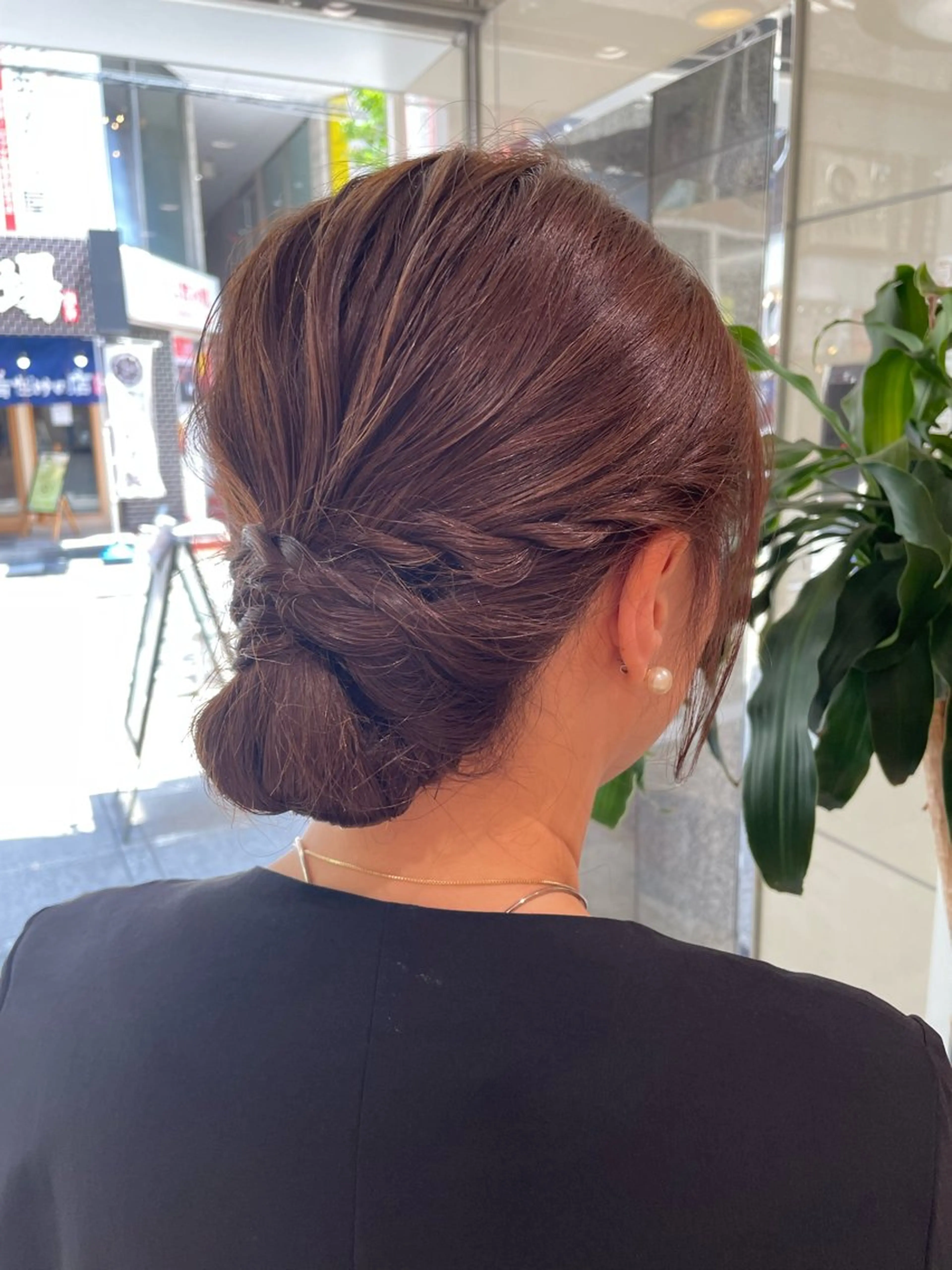 セミロング ヘアセット レイヤー×ハイライト 🌷RINA🌷のヘアスタイル