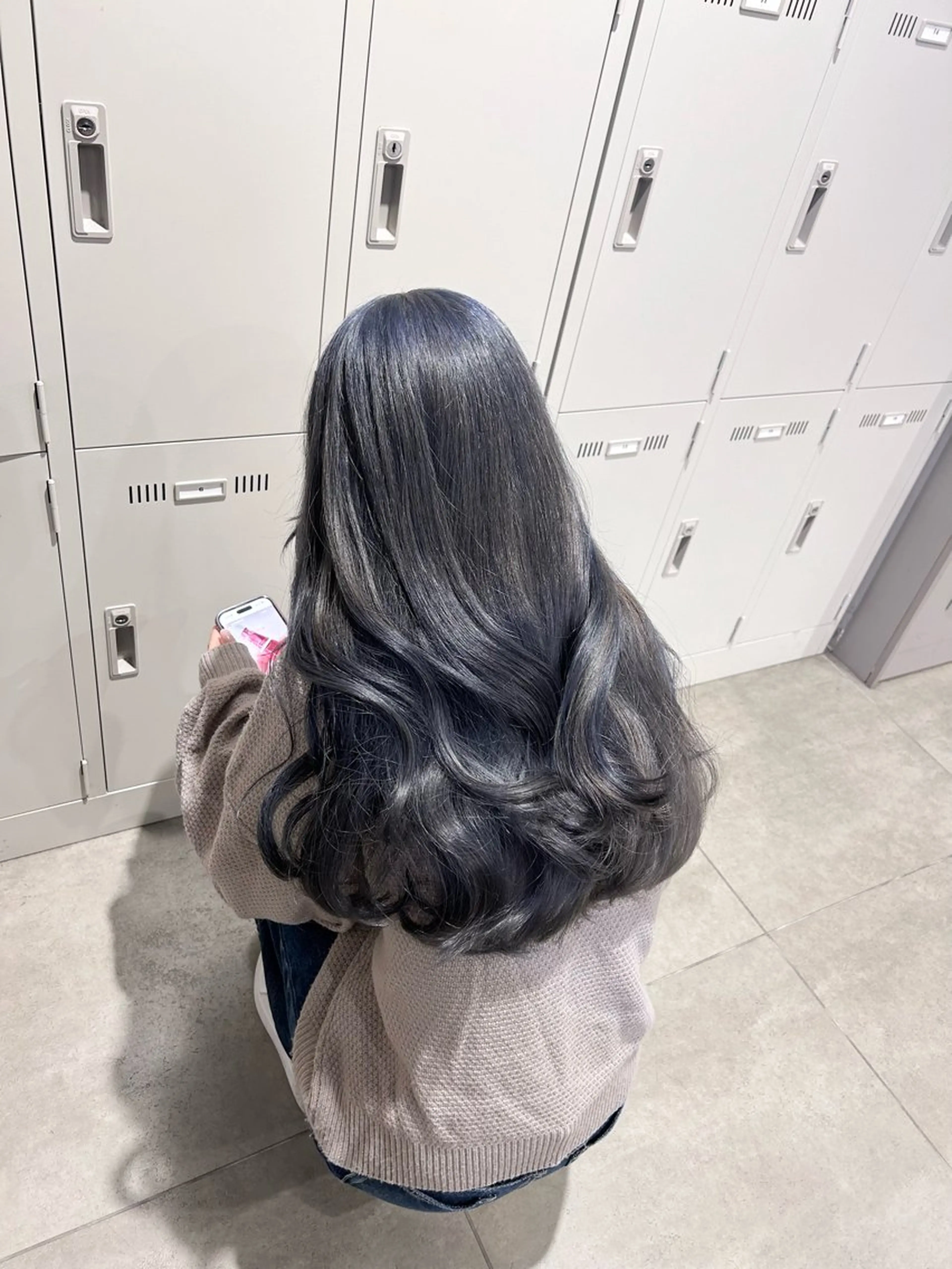 カラー ヘアカラー トリートメント 透明感ベージュ🤎 ナチュラルレイヤーのヘアスタイル