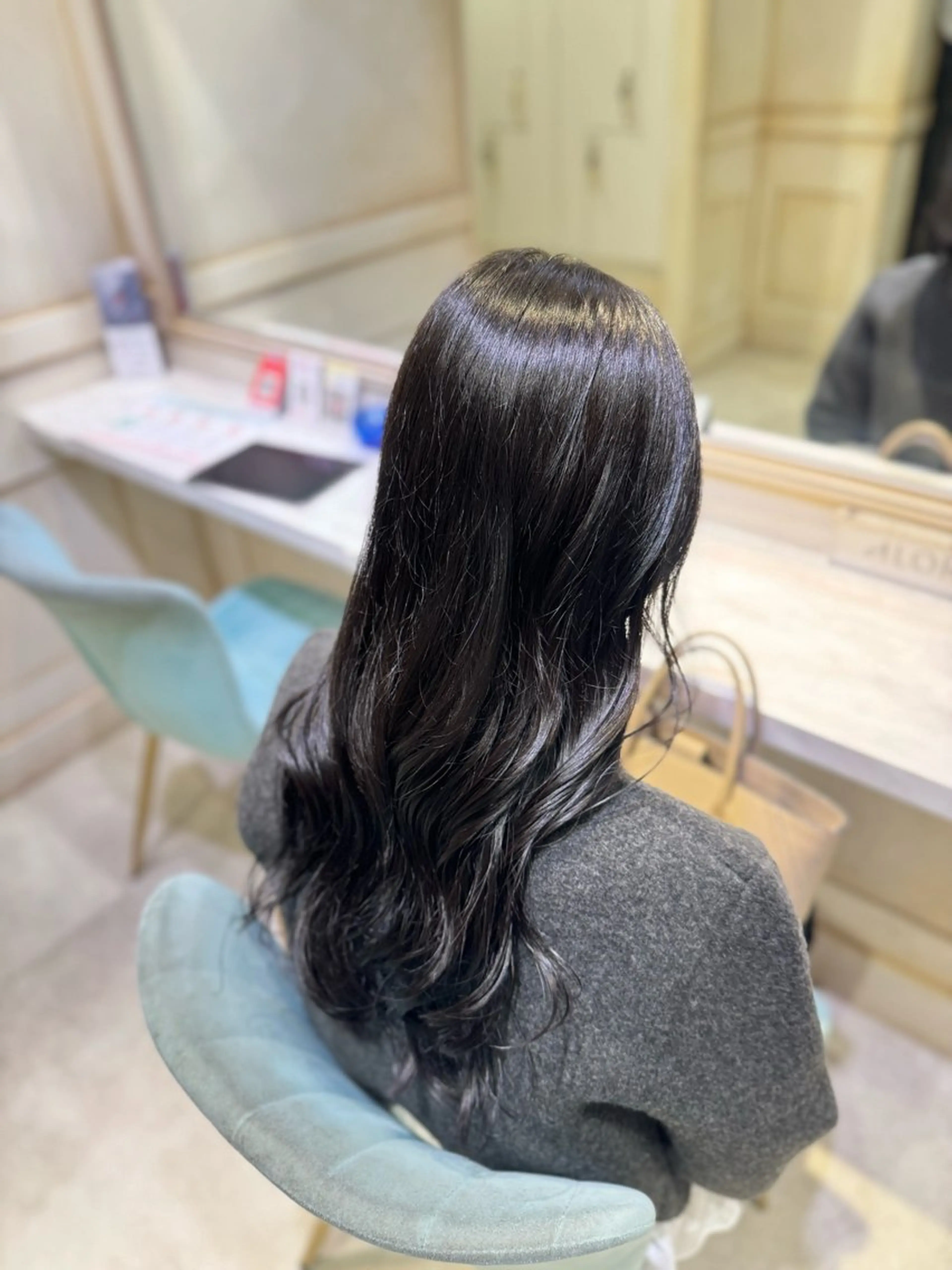 カラー ヘアカラー トリートメント 透明感ツヤカラー/ ゆうな💙のヘアスタイル