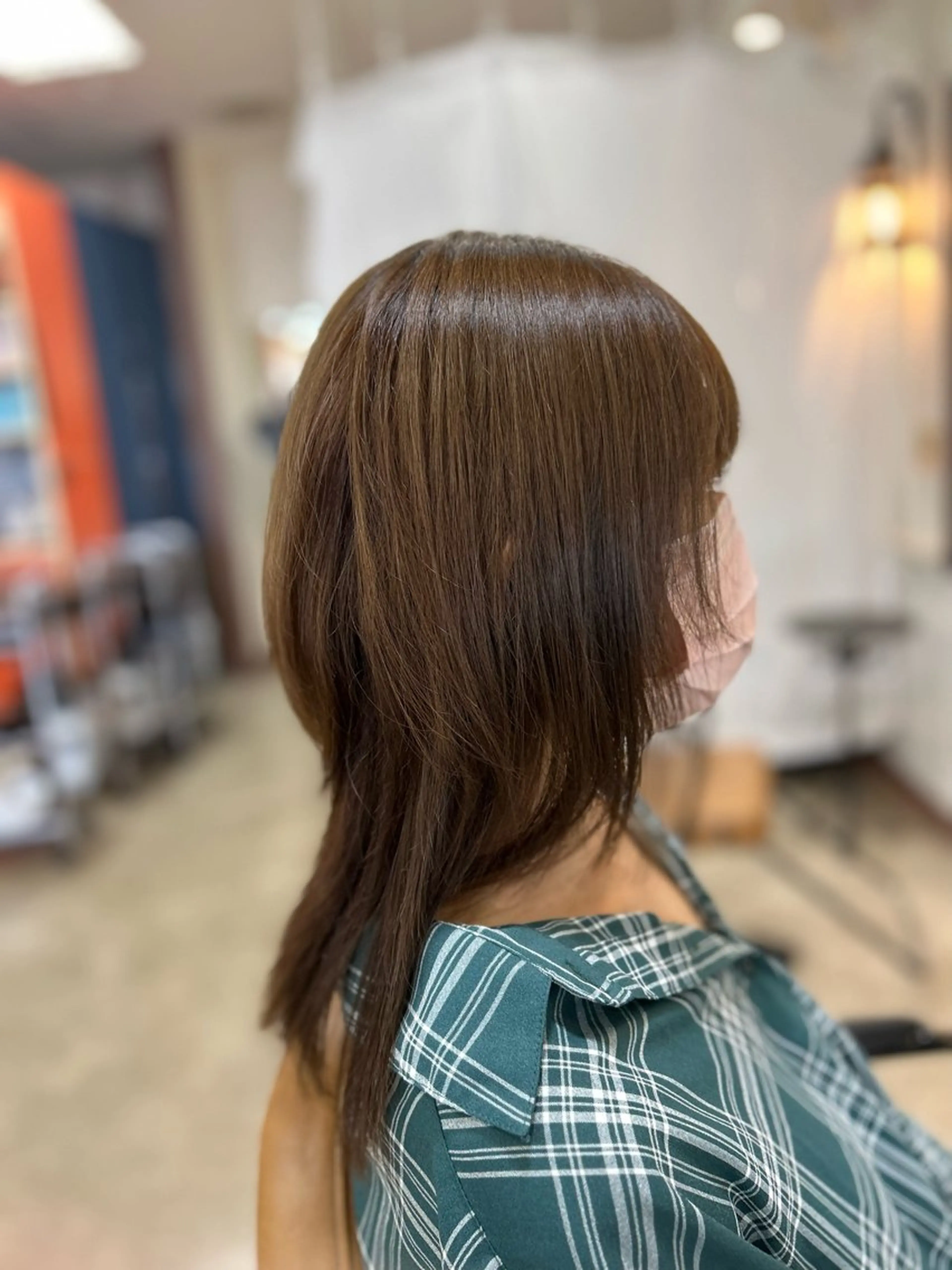 セミロング 水田 誠貴のヘアスタイル