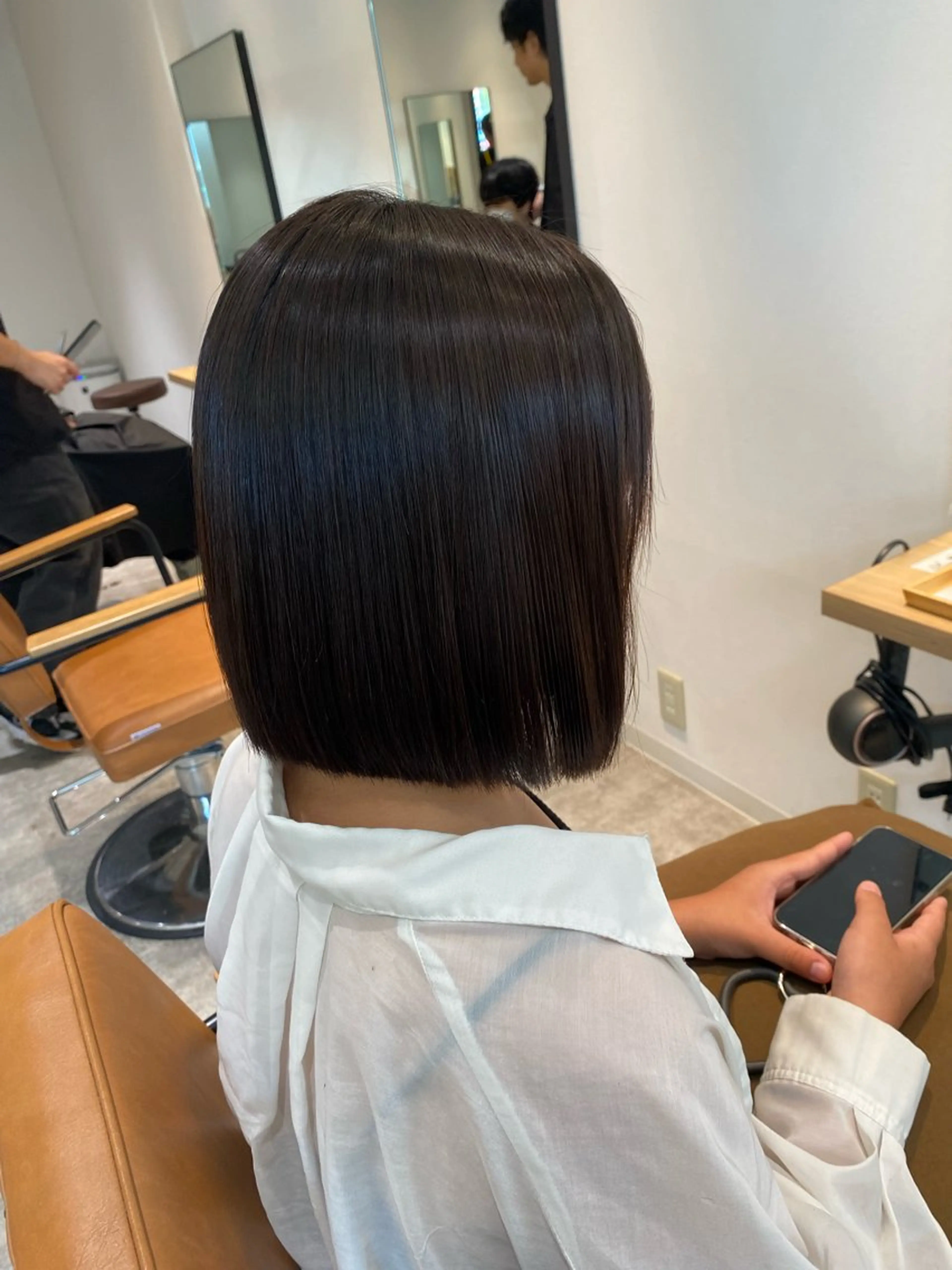 ショート 髪質改善 縮毛矯正 カット 縮毛矯正 オスズ 🎀´-のヘアスタイル