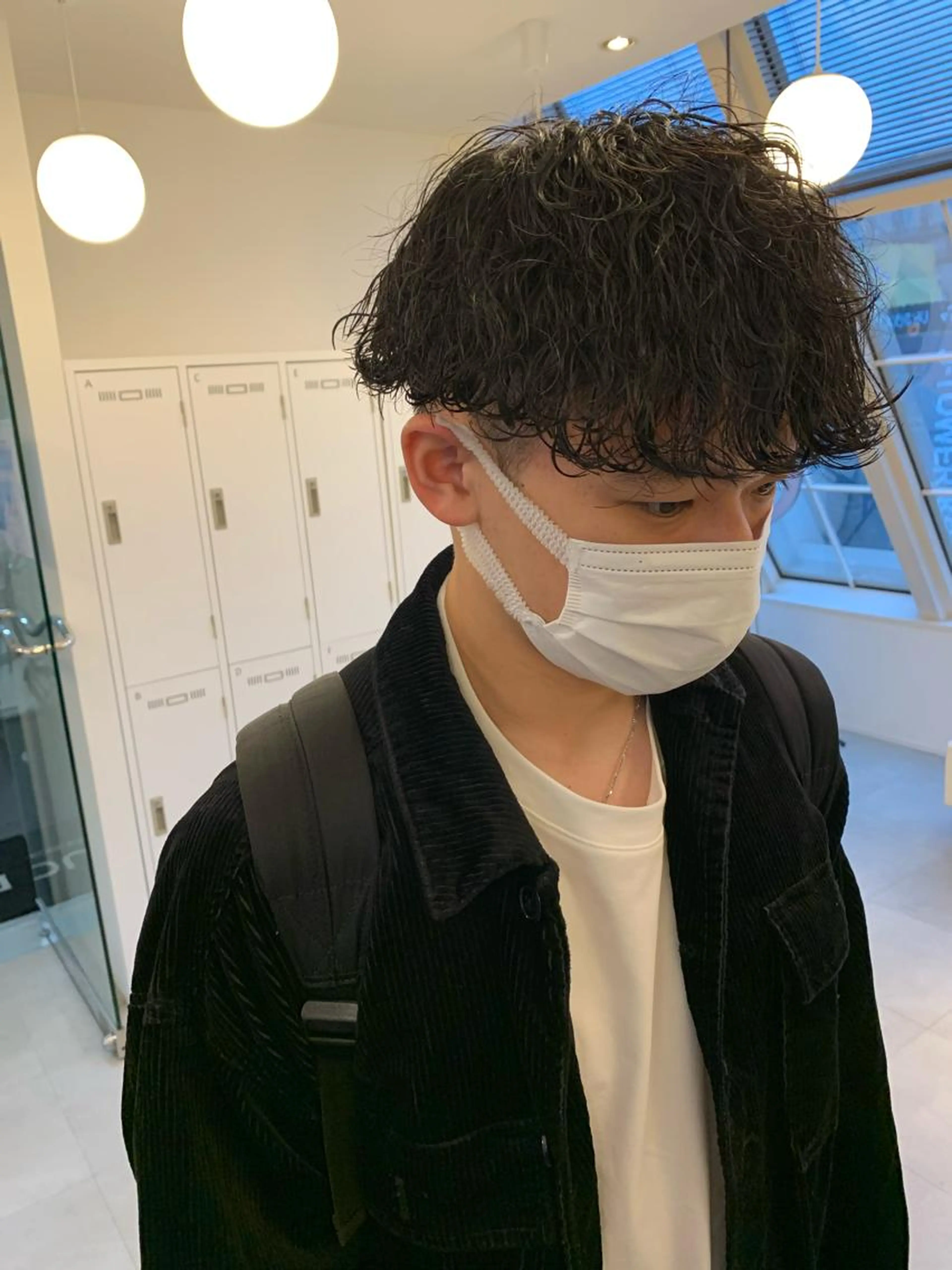 【メンズ限定】カット&波巻きパーマ&選べる香りアロマスパ💆‍♂️の写真