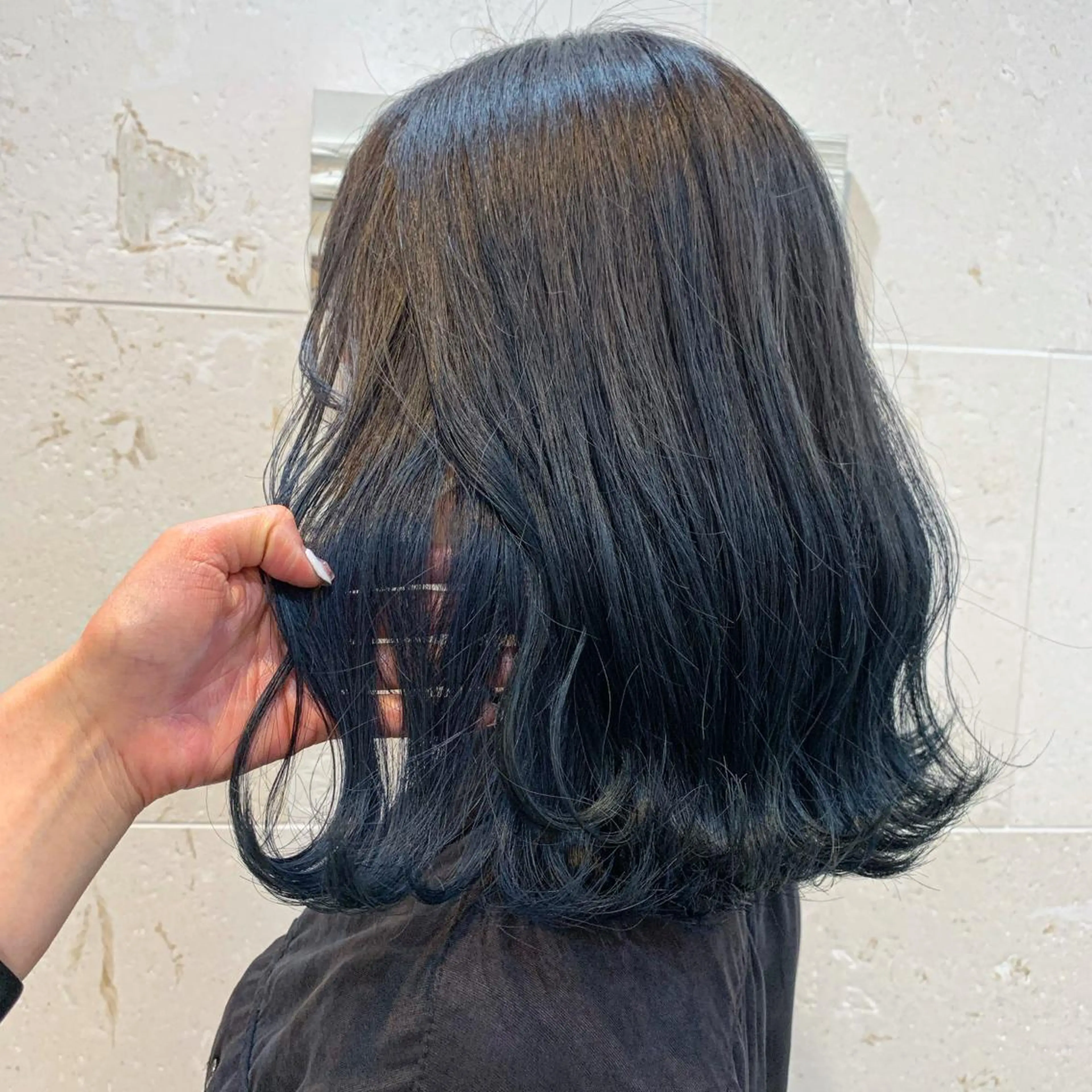 ミディアム カラー カット ヘアカラー トリートメント 💘カラー人気No. 1💘SAYAのヘアスタイル