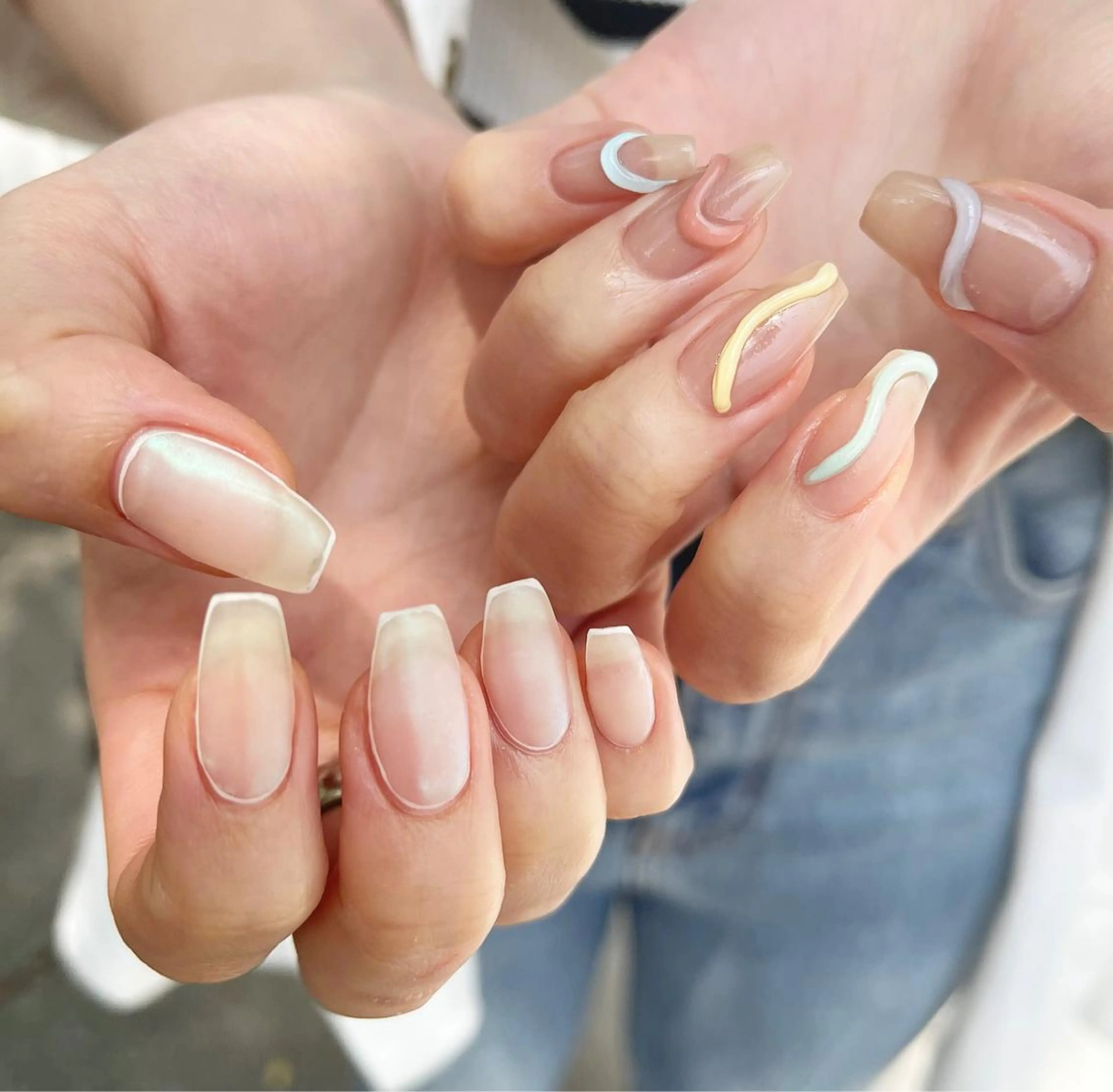 ネイル ハンドネイル ハンドケア Fumina .のネイルデザイン