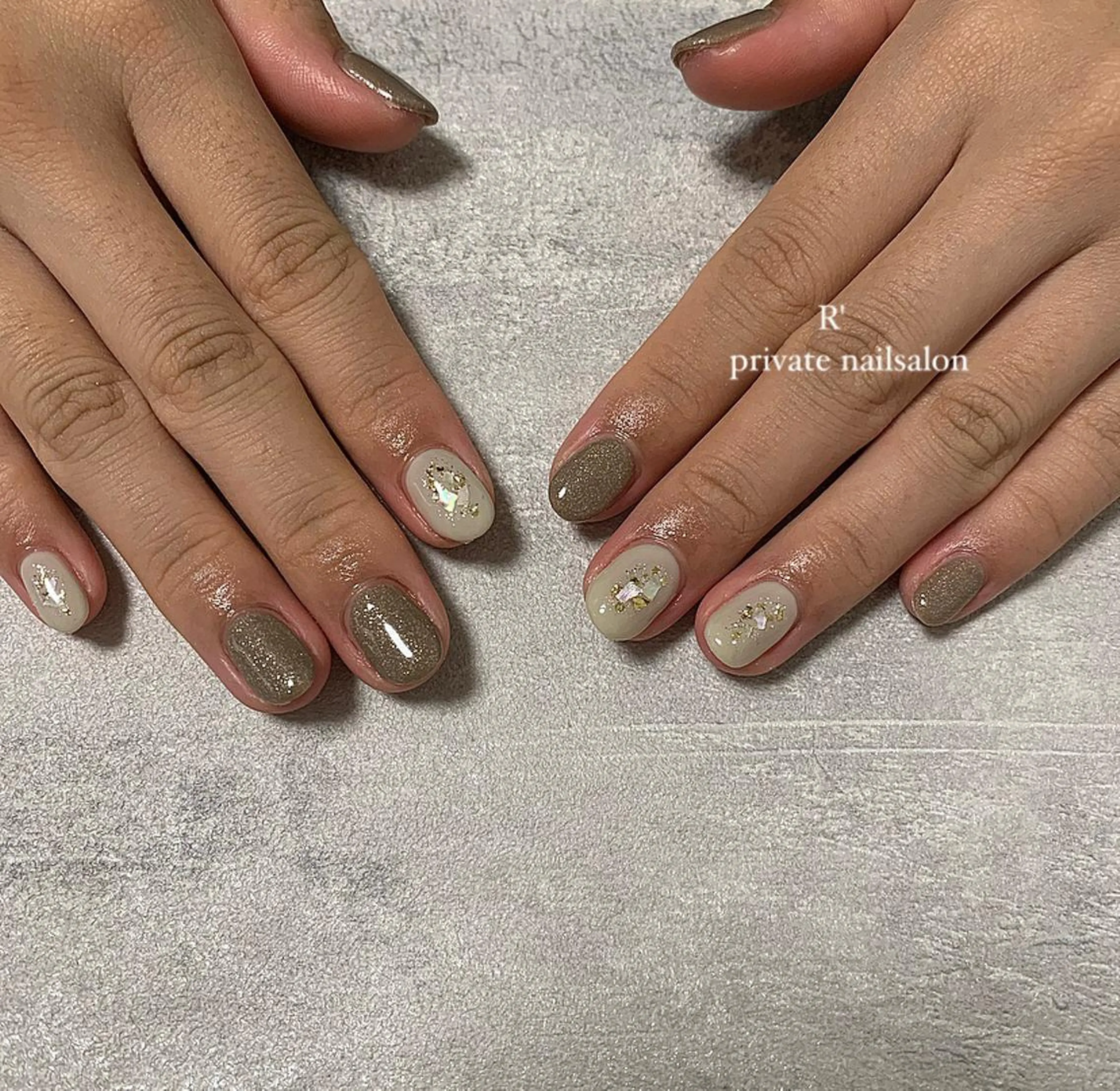 ネイル シンプルネイル Bersinar nail(rina)のネイルデザイン