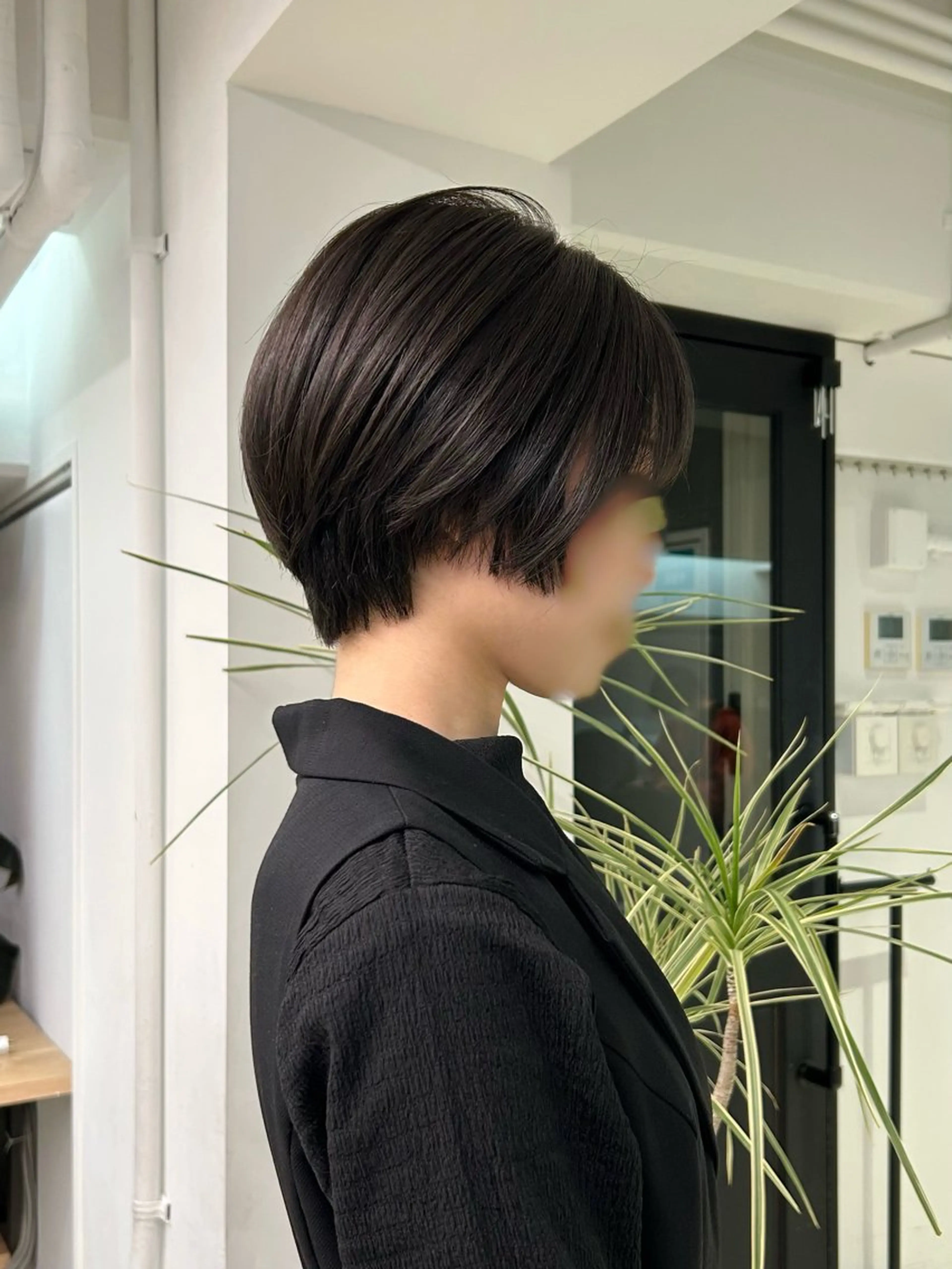 ショート カット トリートメント ミルクティーカラー/ ベージュ/moekaのヘアスタイル