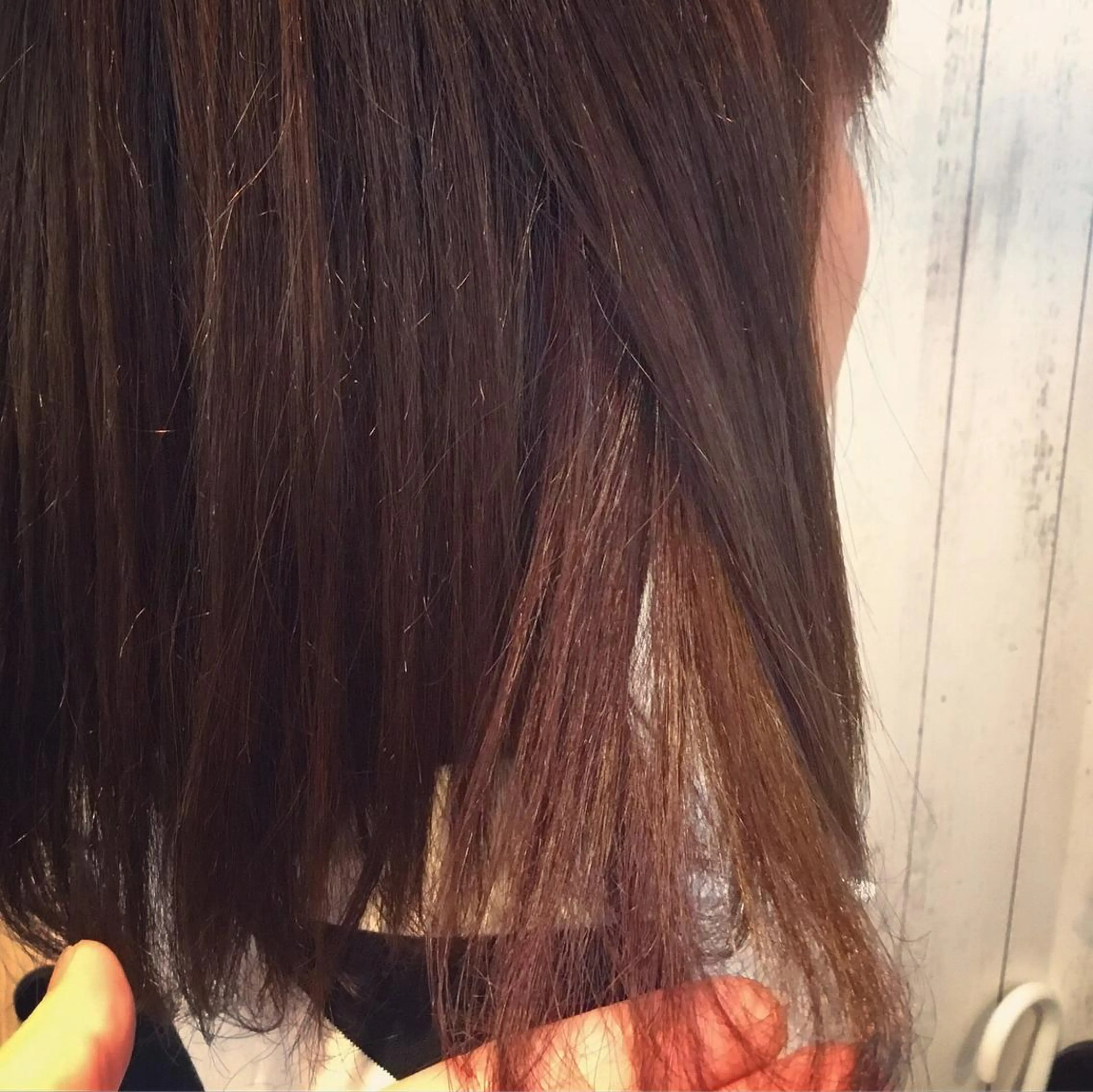 ミディアム カラー 金崎 新吾のヘアスタイル