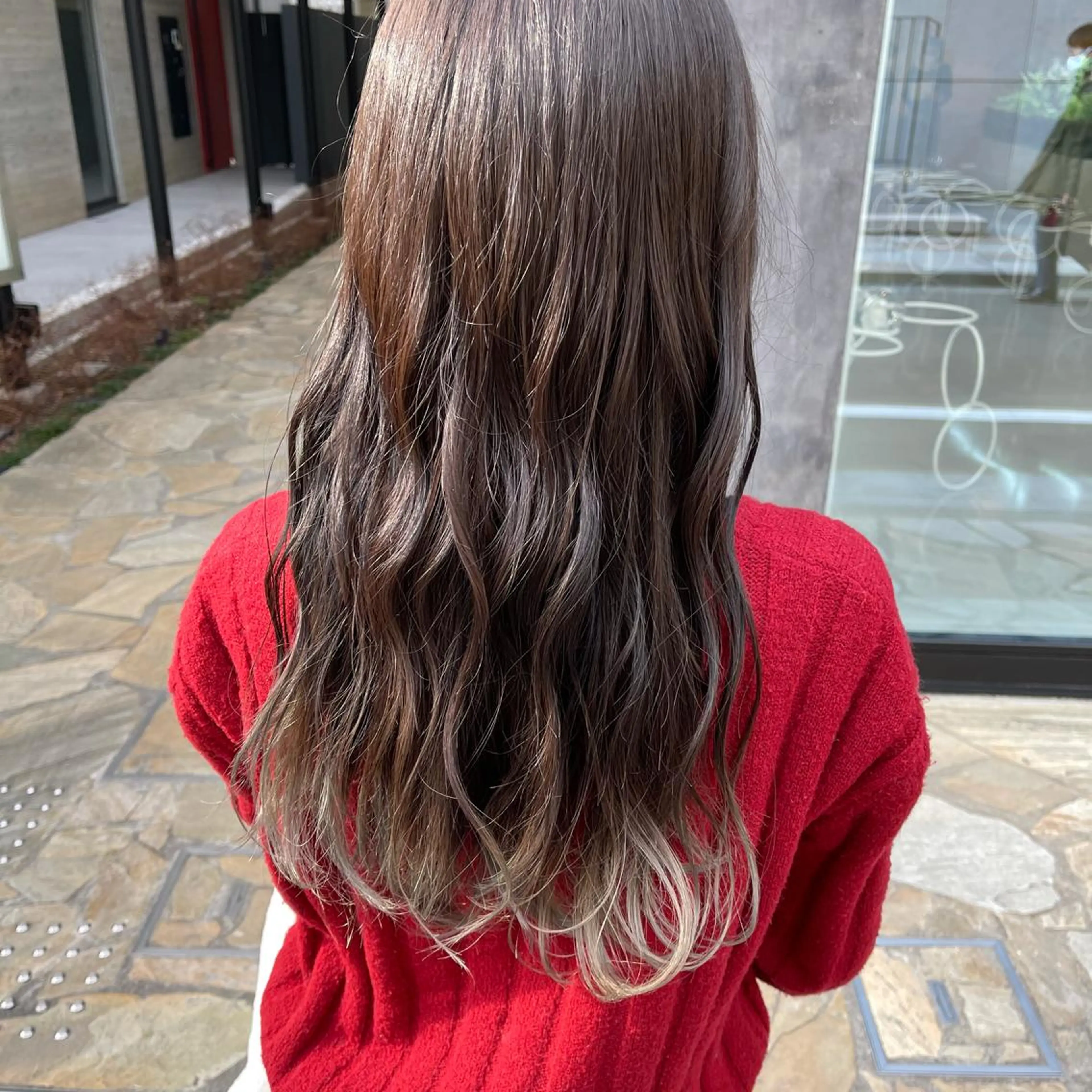 ロング カラー ブリーチ 📍葛西りんたろう/ ENVのヘアスタイル