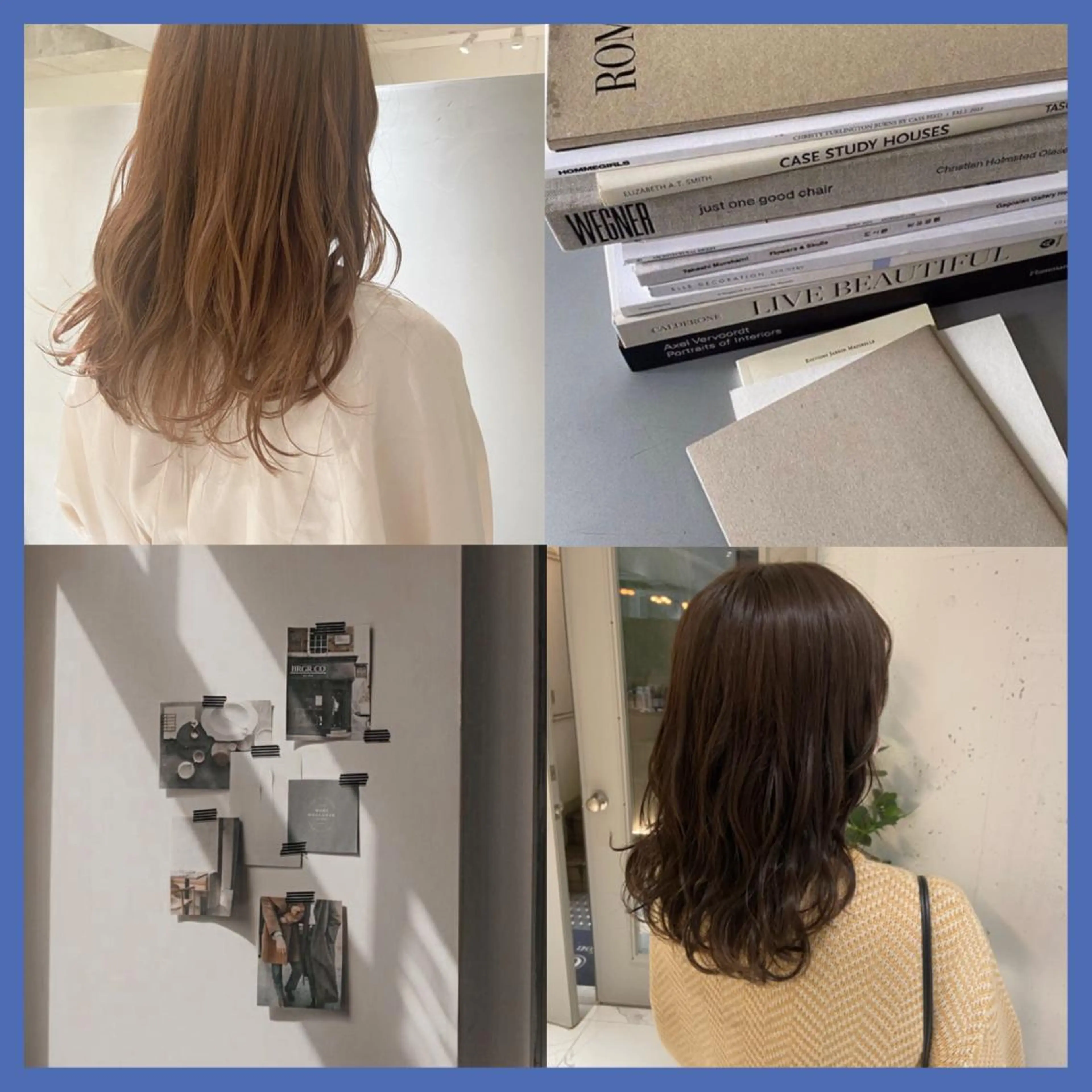 セミロング カジュアルを女っぽく 𝗮𝘆𝗮𝗰𝗼のヘアスタイル