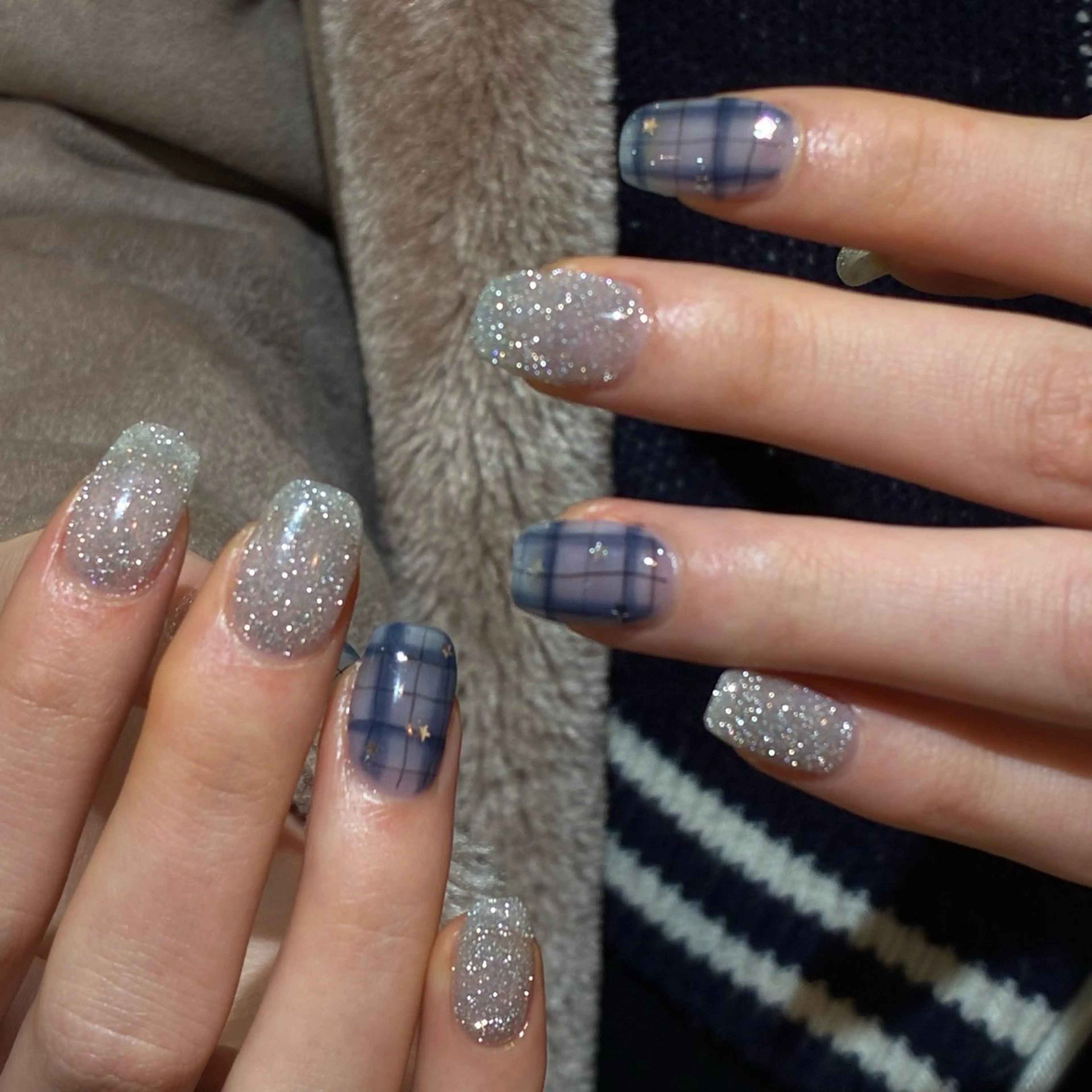 ネイル フラッシュネイル tiffin Sanaのネイルデザイン