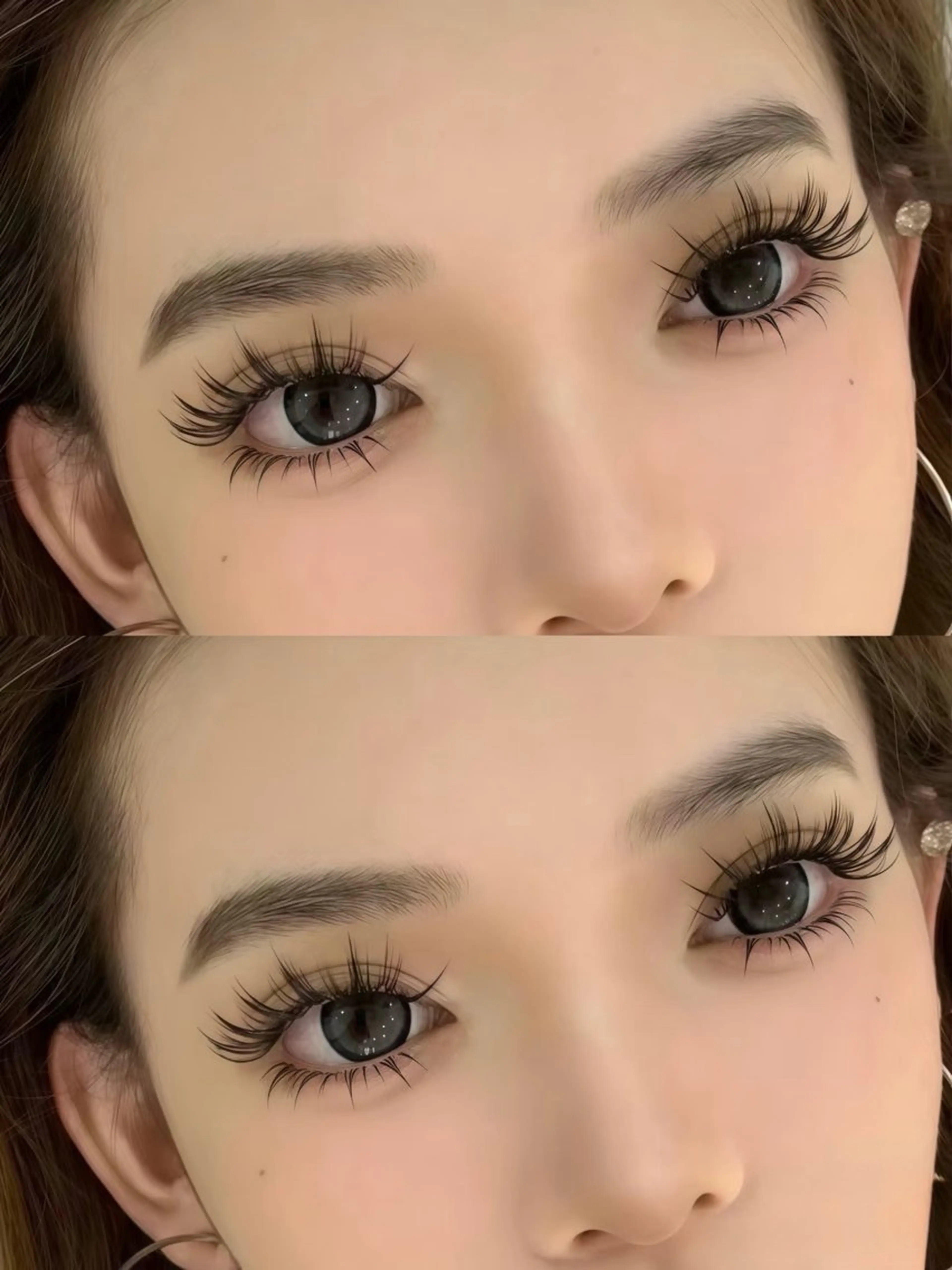 マツエク・マツパ 束感まつ毛 Cカール ワンホンマツエク マツエク 池袋💖 チルザルトサロンのマツエク・マツパデザイン