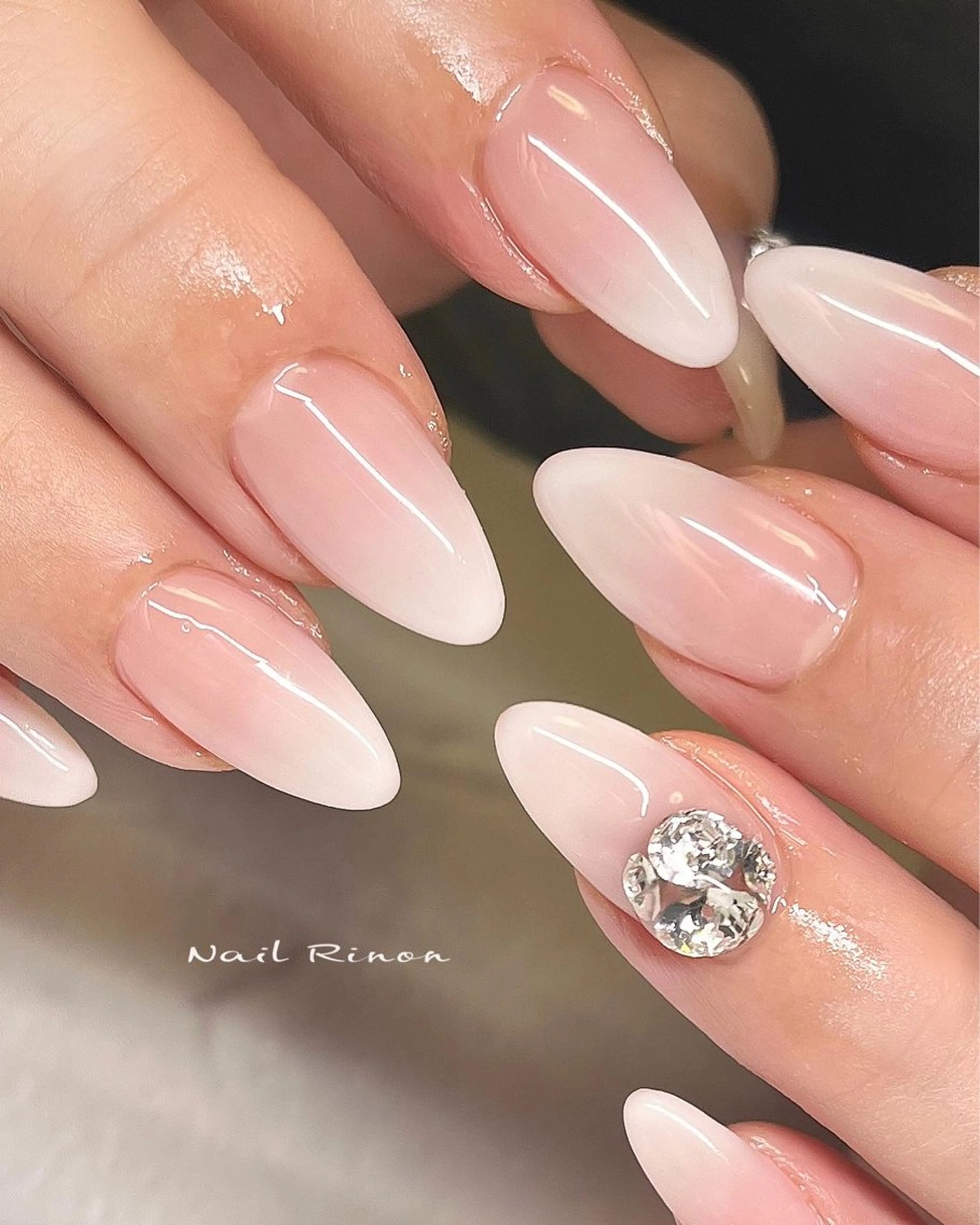 ネイル オフィスネイル ハンドネイル Nail Rinonのネイルデザイン