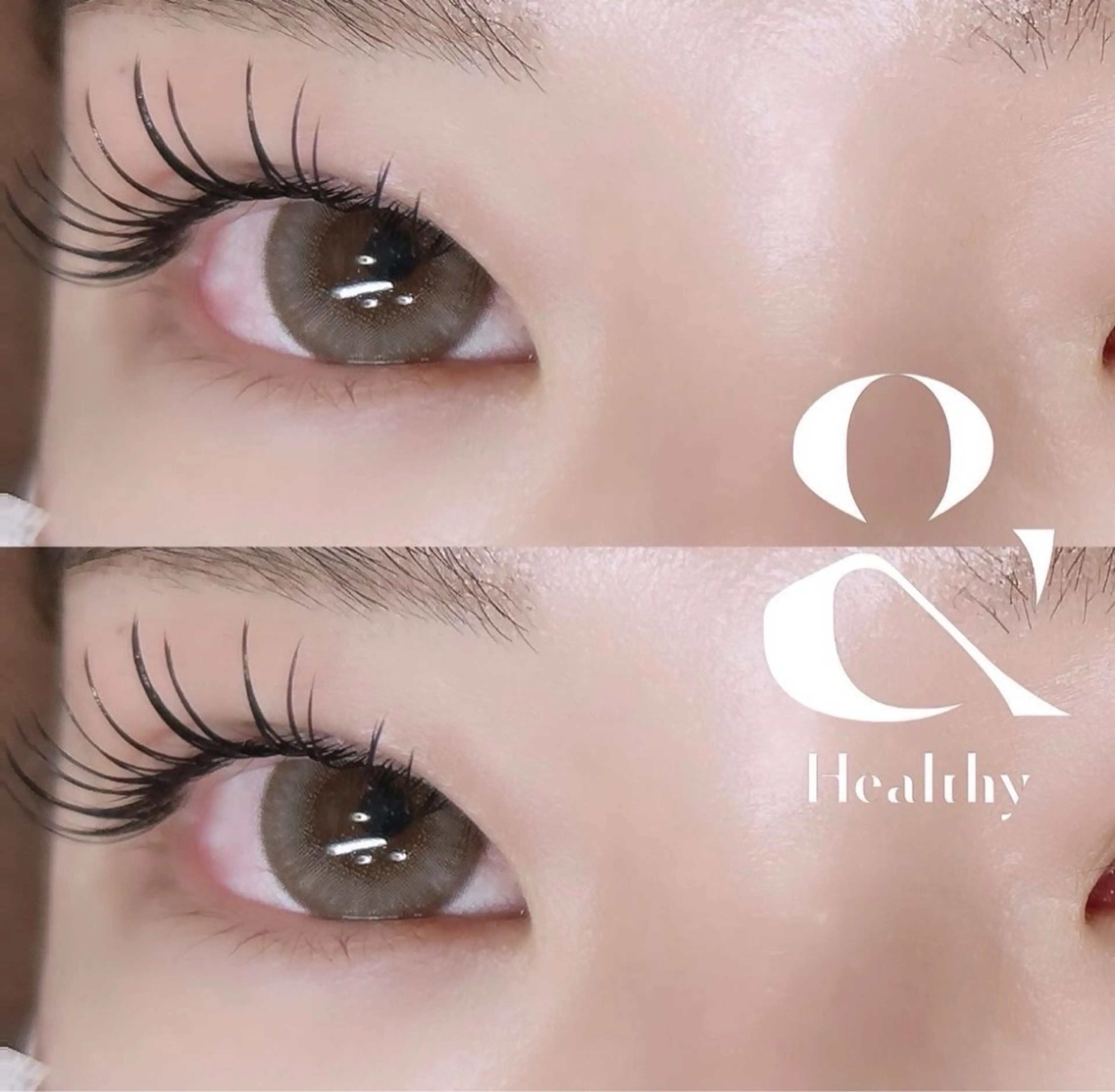 〈平日予約限定〉&healthy（アンドヘルシー）／エクステ＆パーマの写真