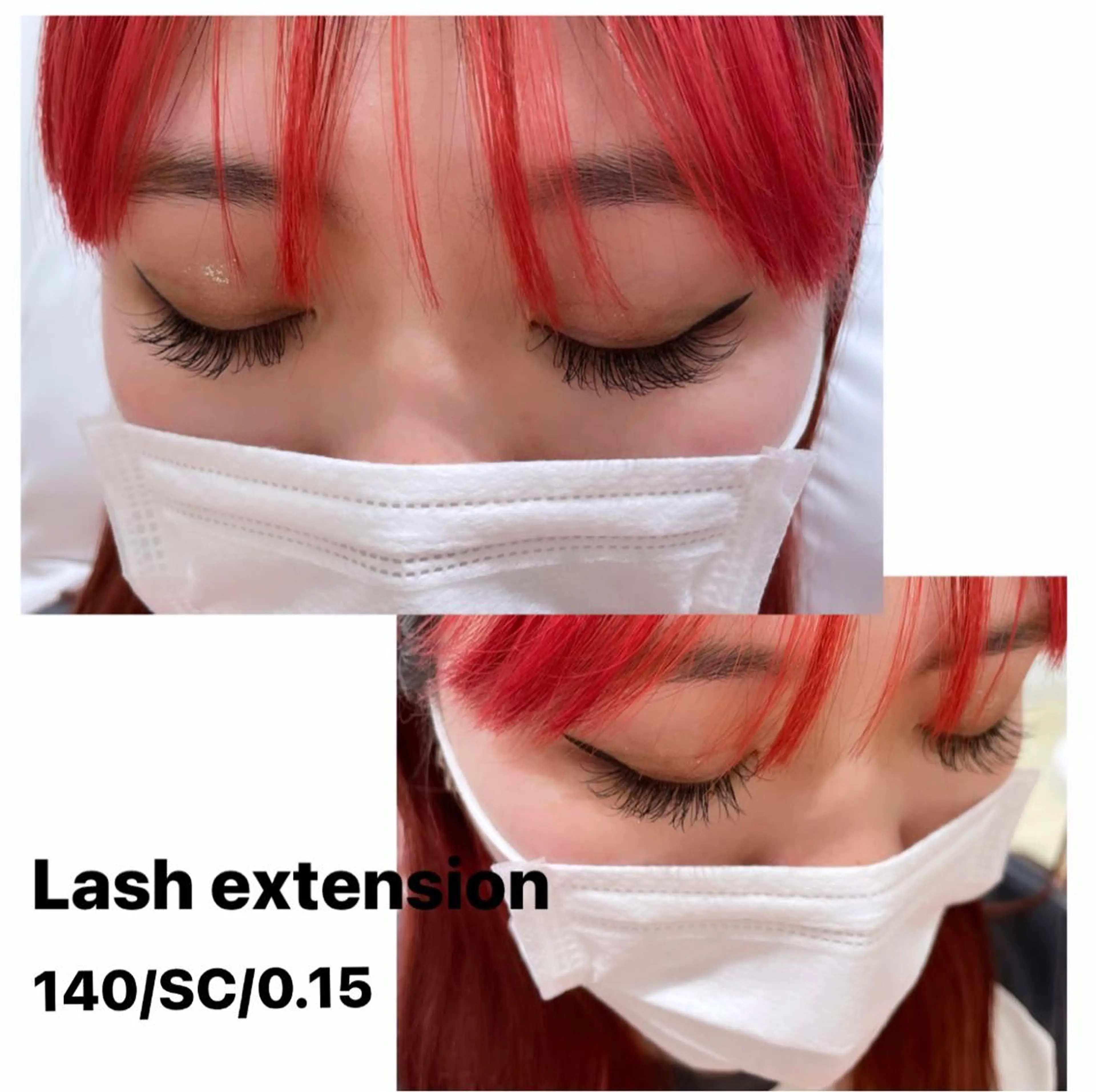 【限定✨オフなし】LEDエクステ/フラット120本🫧コーティング仕上げ ※補足説明要確認の写真