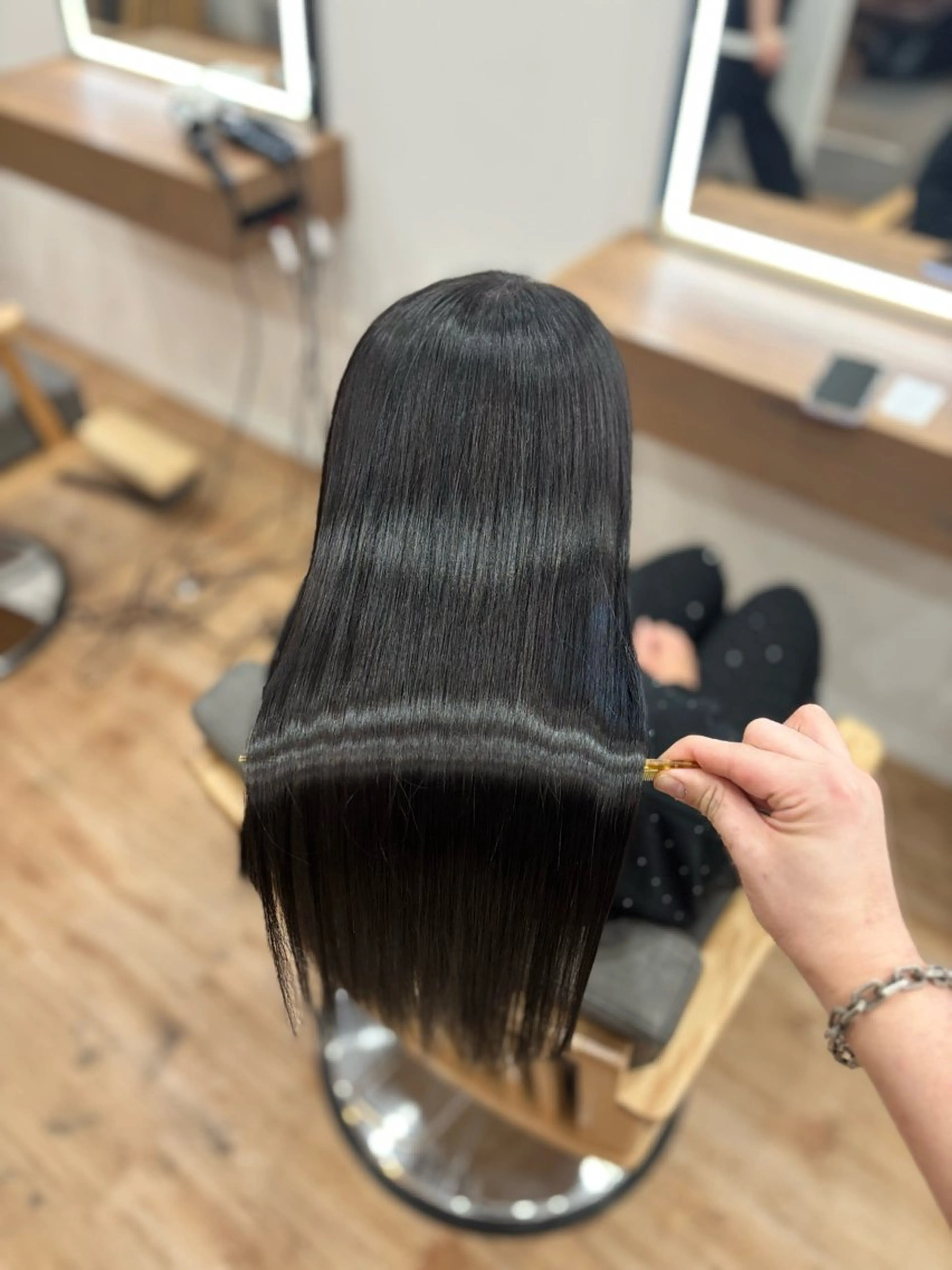 ロング カット ヘアカラー トリートメント little 小濱彰太のヘアスタイル