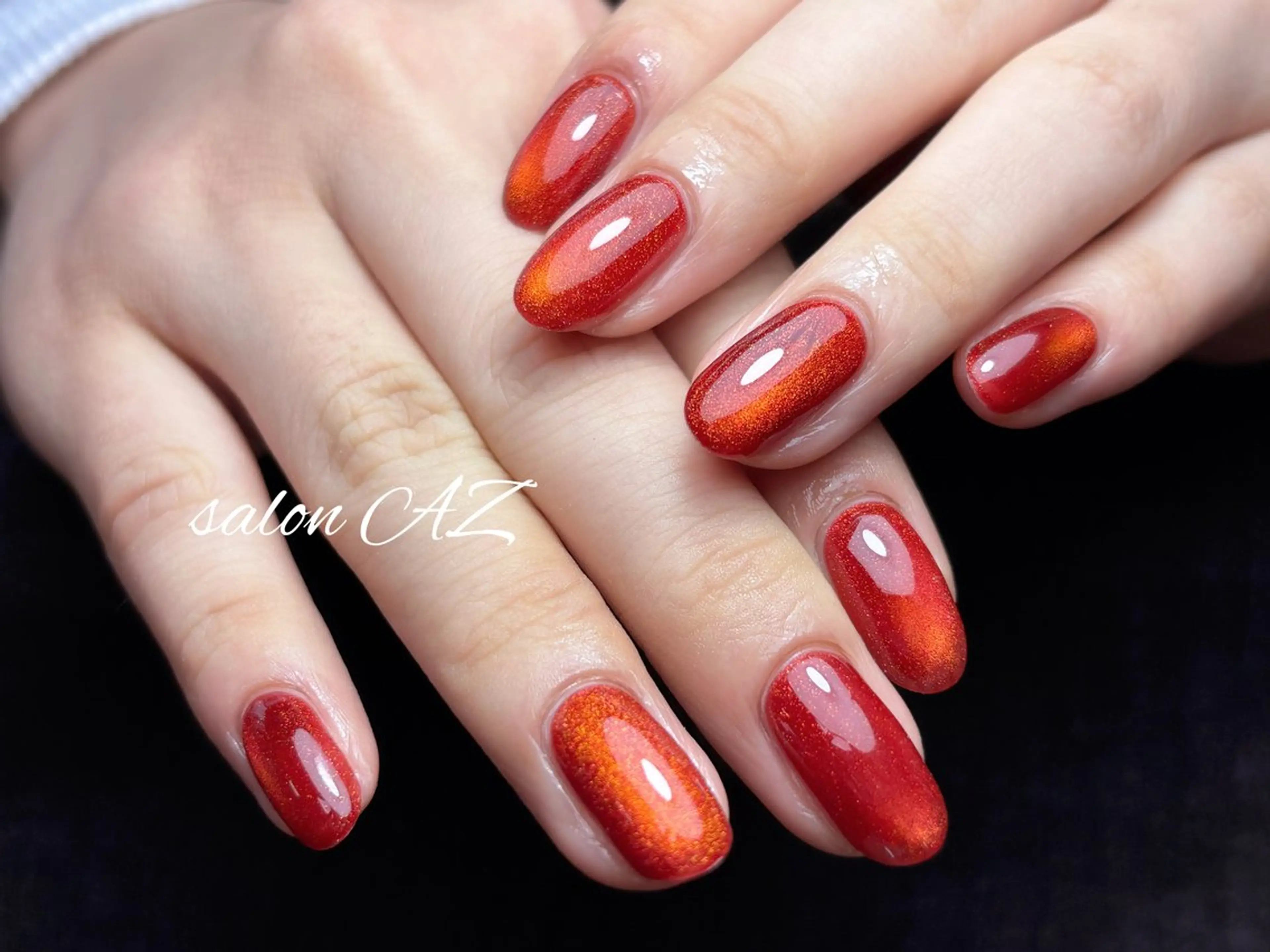 ネイル アートネイル フットネイル フレンチネイル マグネットネイル 持ち込み ハンドネイル salon AZのネイルデザイン