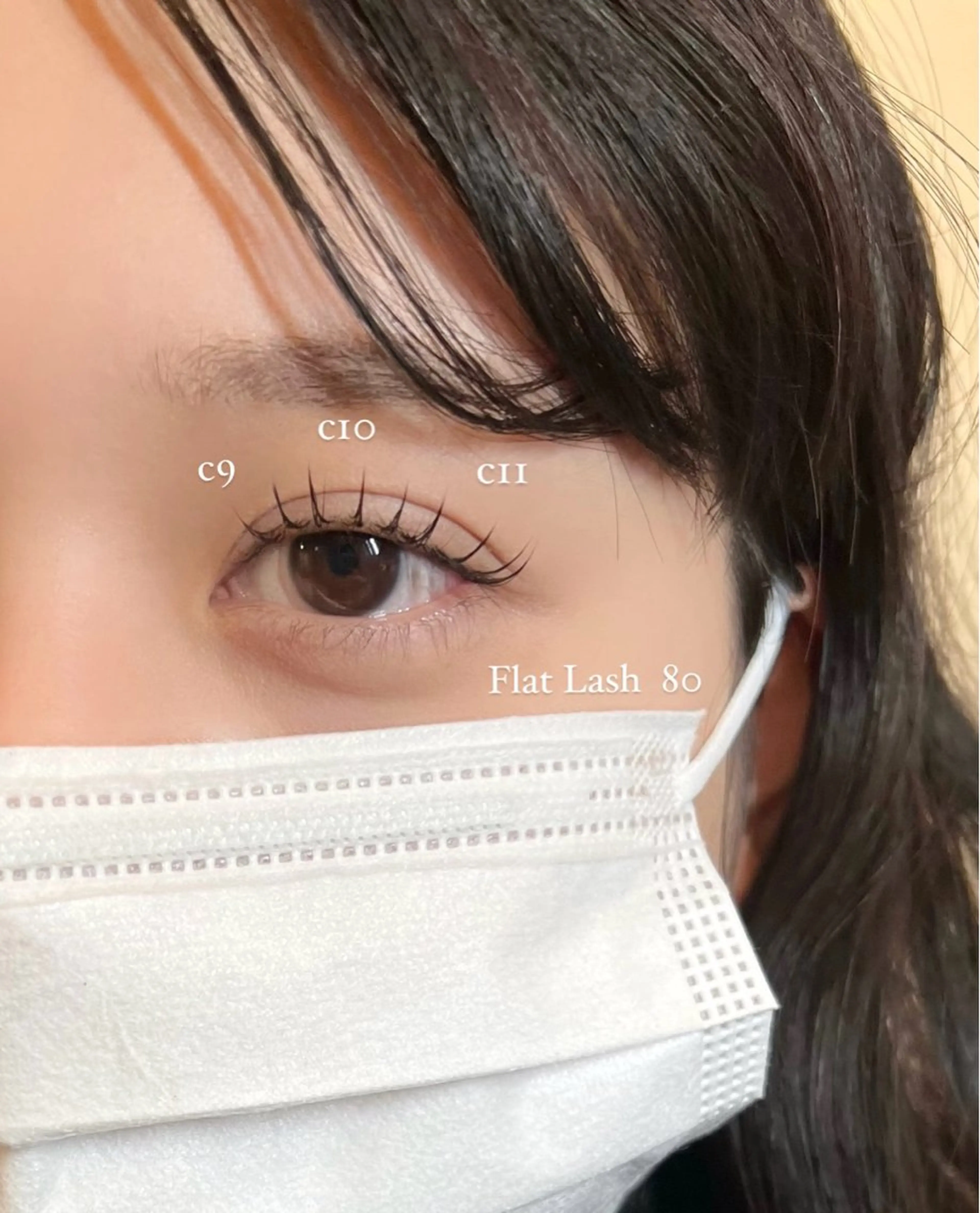 マツエク・マツパ kanan .のマツエク・マツパデザイン