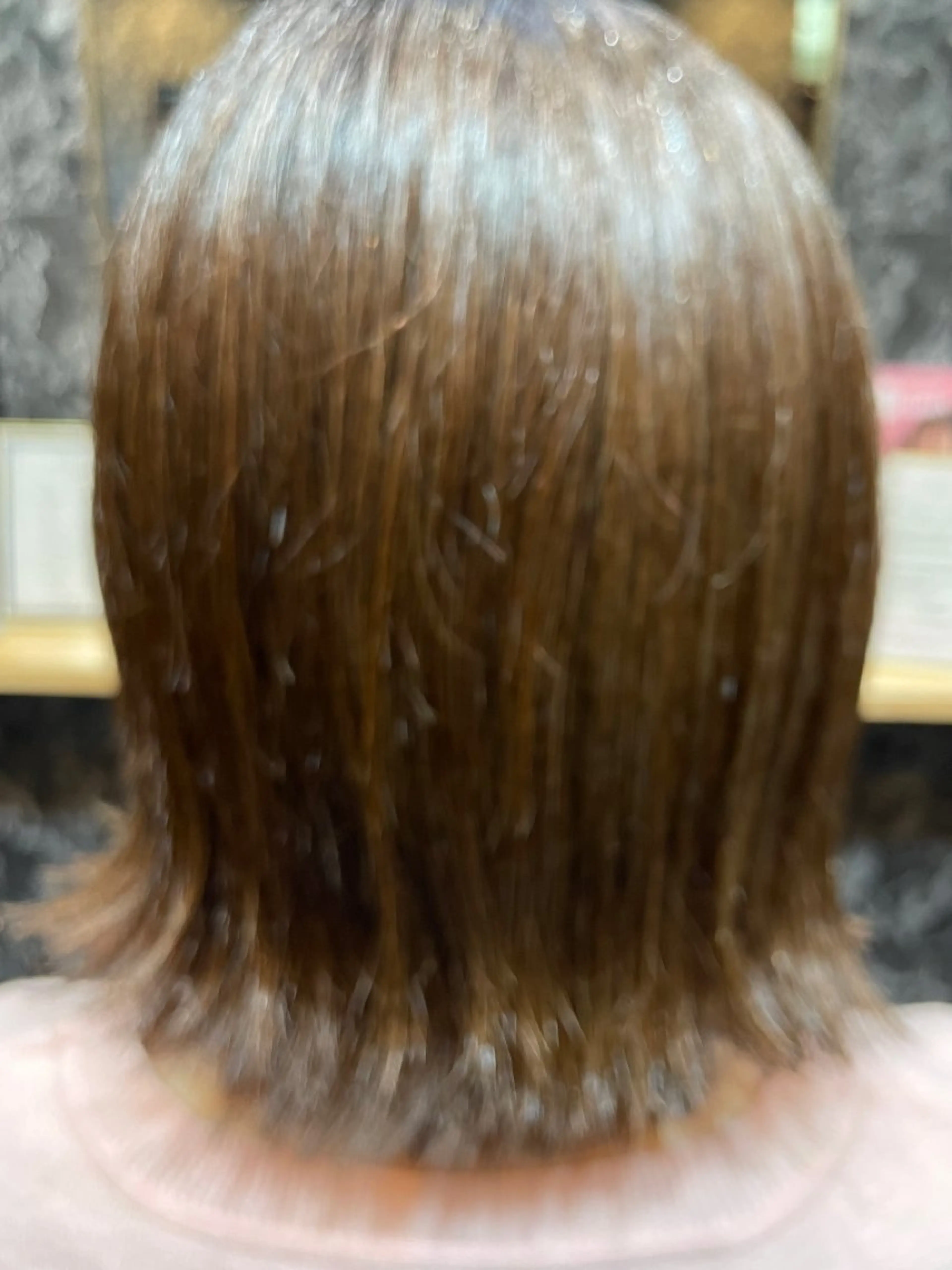 カット+グレイカラーの写真