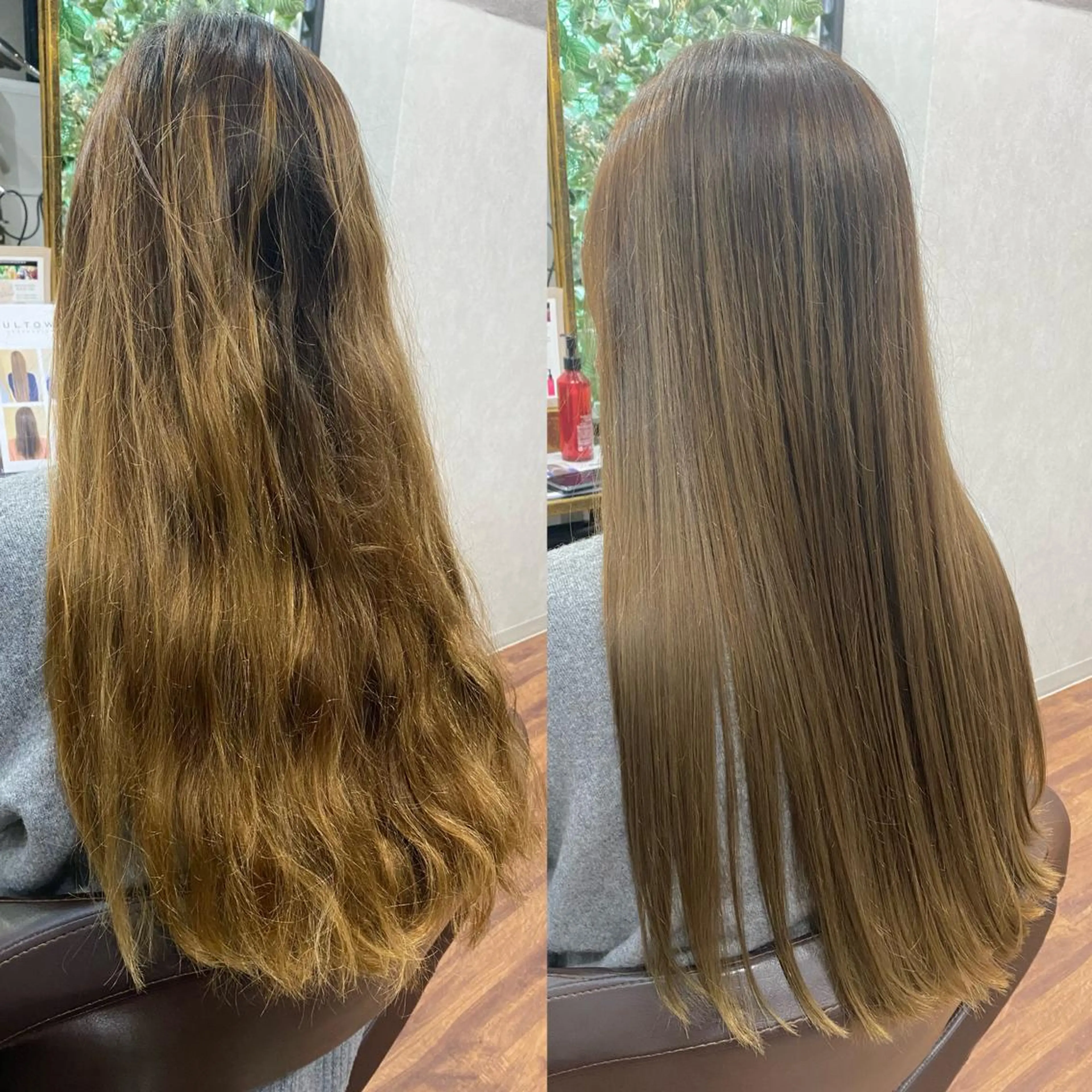 ロング トリートメント カット ヘアカラー トリートメント ＳＨＩ ＺＵのヘアスタイル