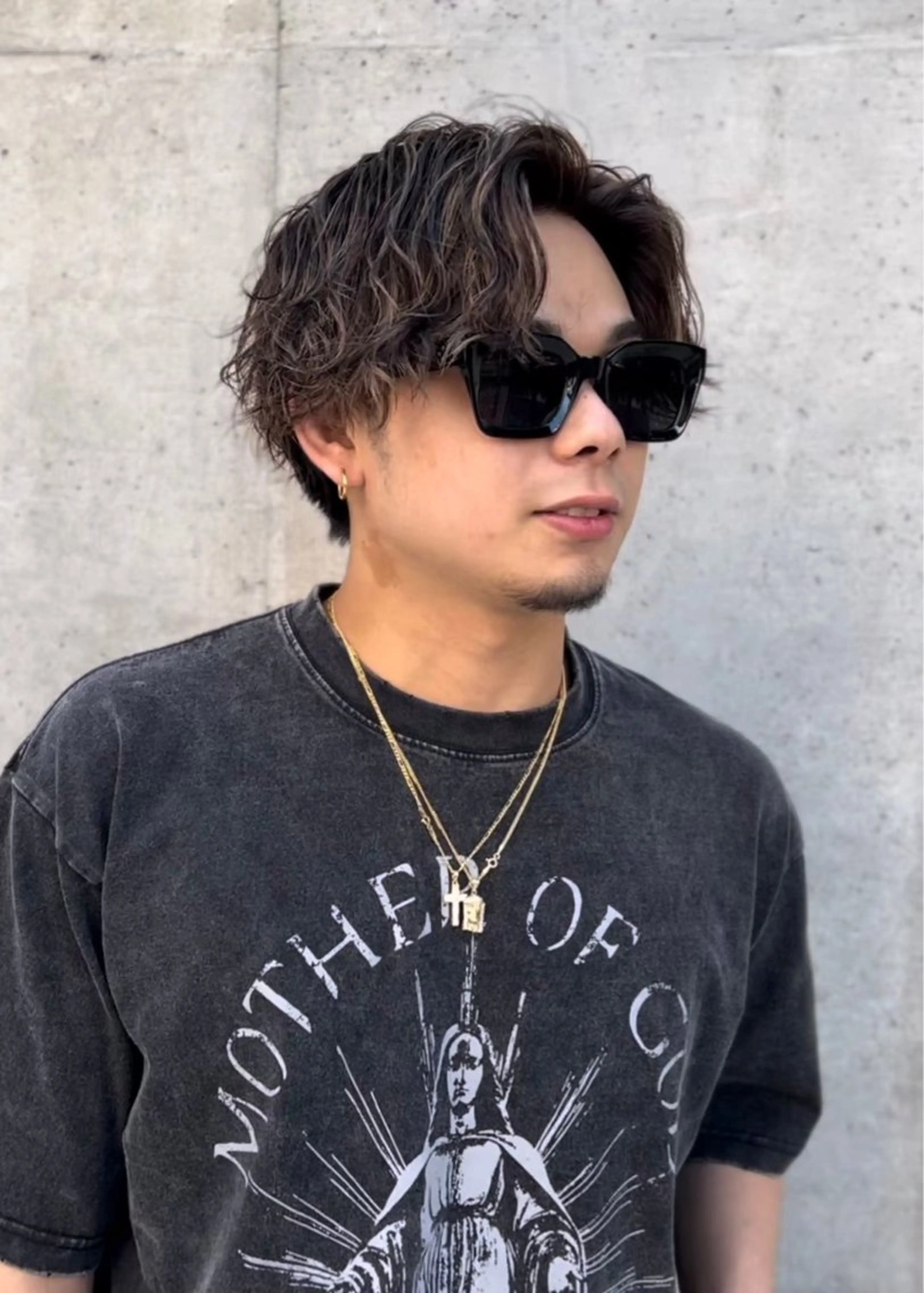 パーマ メンズ メンズパーマ カット パーマ メンズ特化 美容師misakiのヘアスタイル