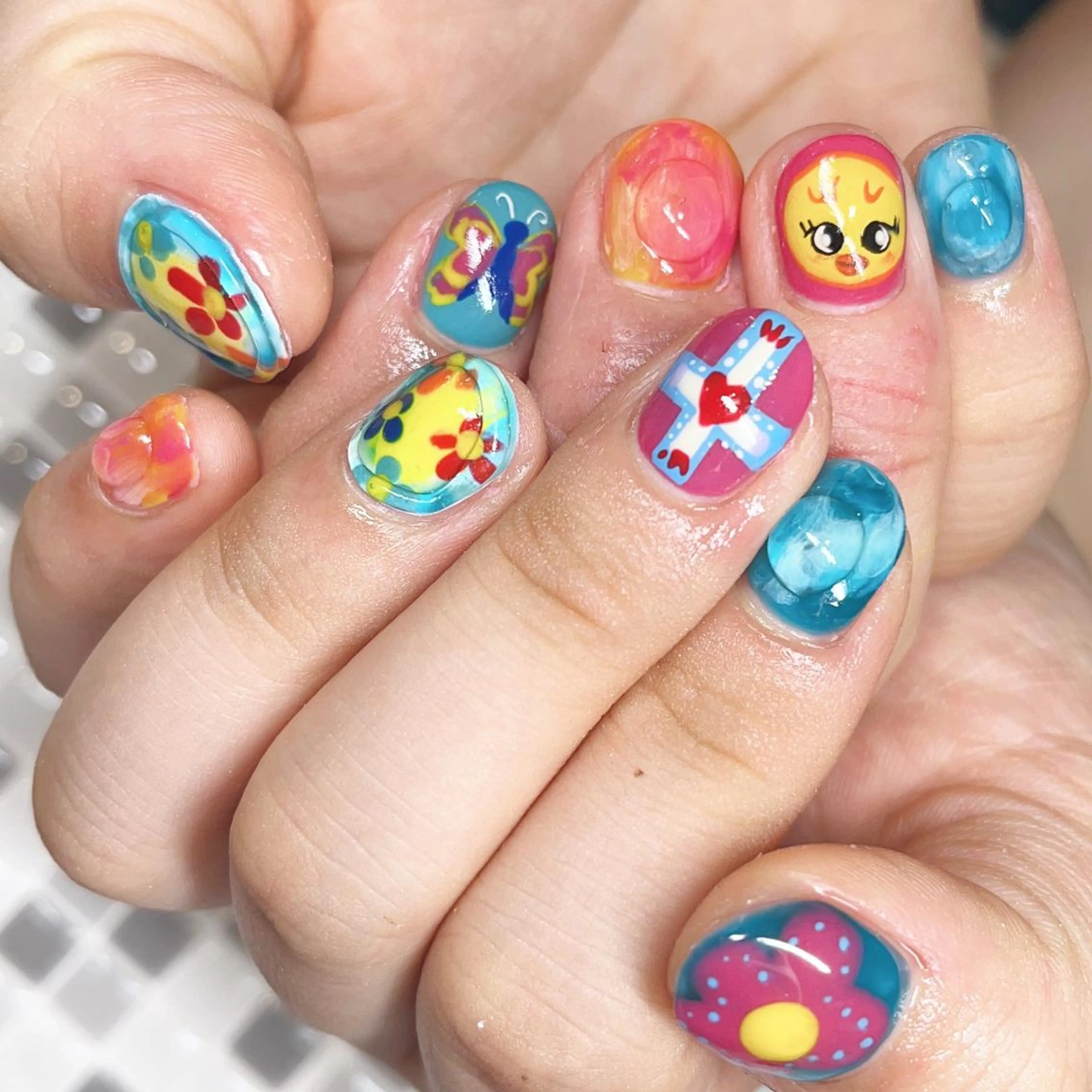 ネイル アートネイル nailist yuiのネイルデザイン