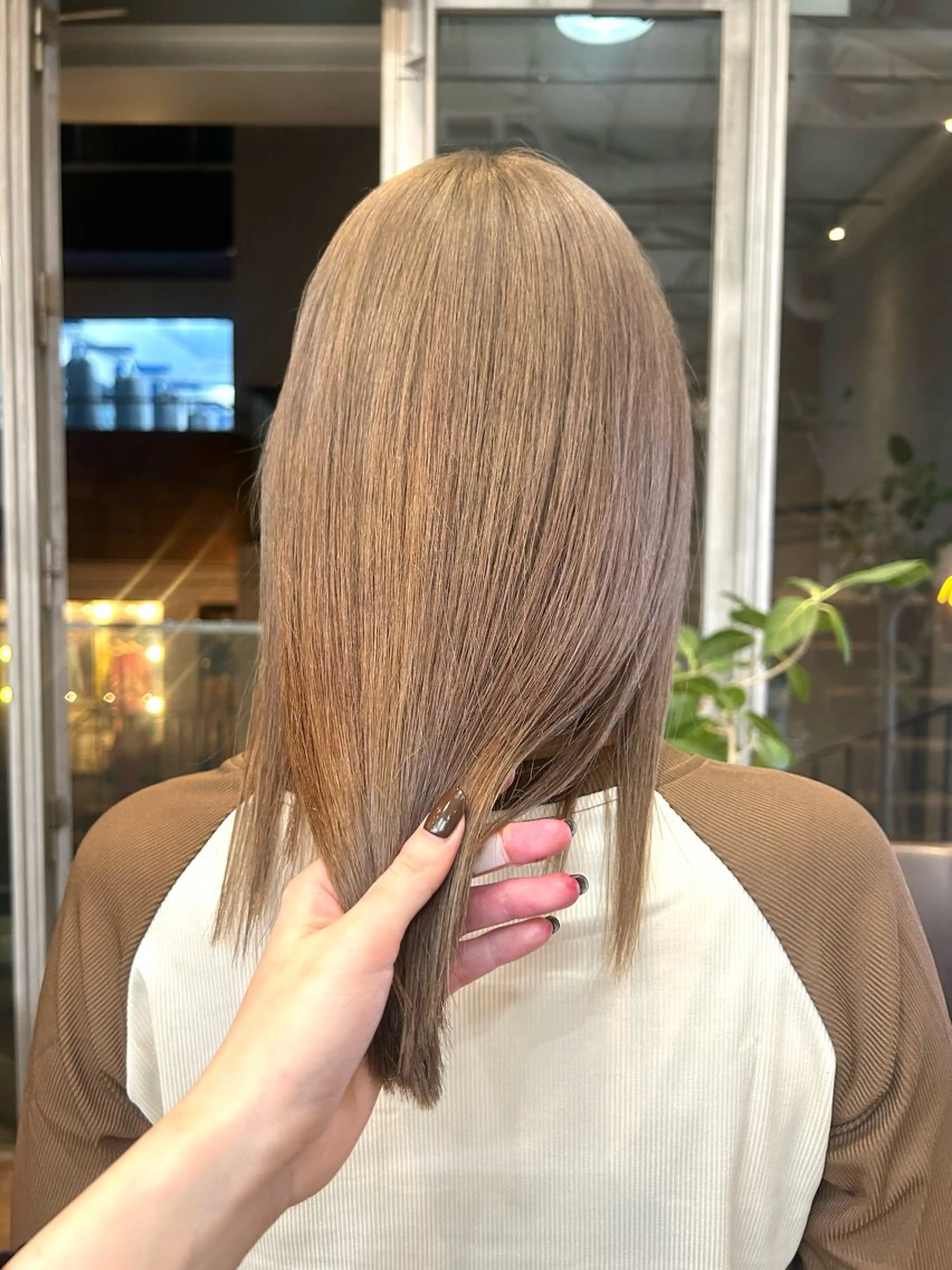 カラー 🤍垢抜け♡透明感 カラーmoeka🤍のヘアスタイル