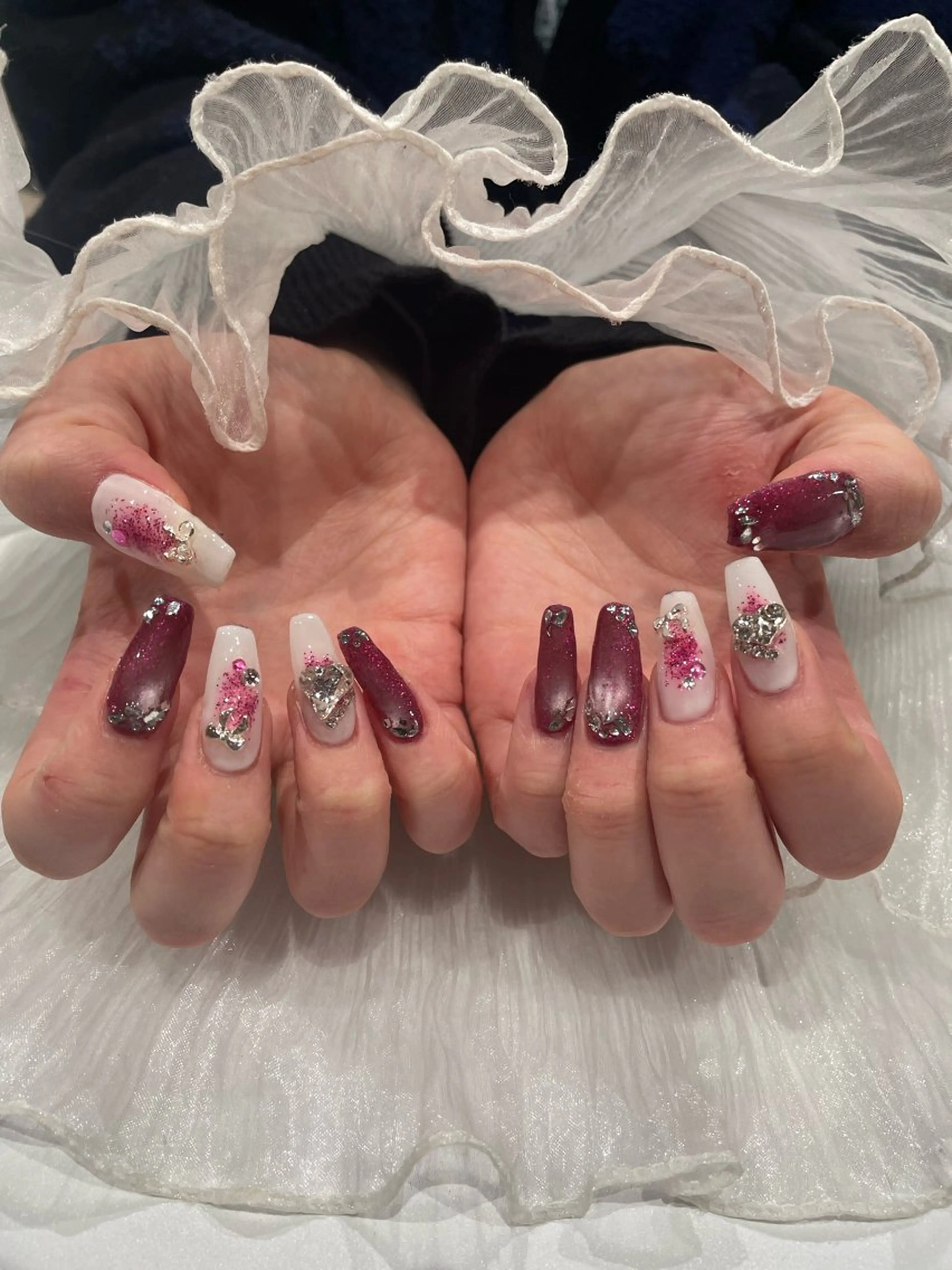 ネイル ‪るか/‪透明感 カラー/アレンジのヘアスタイル