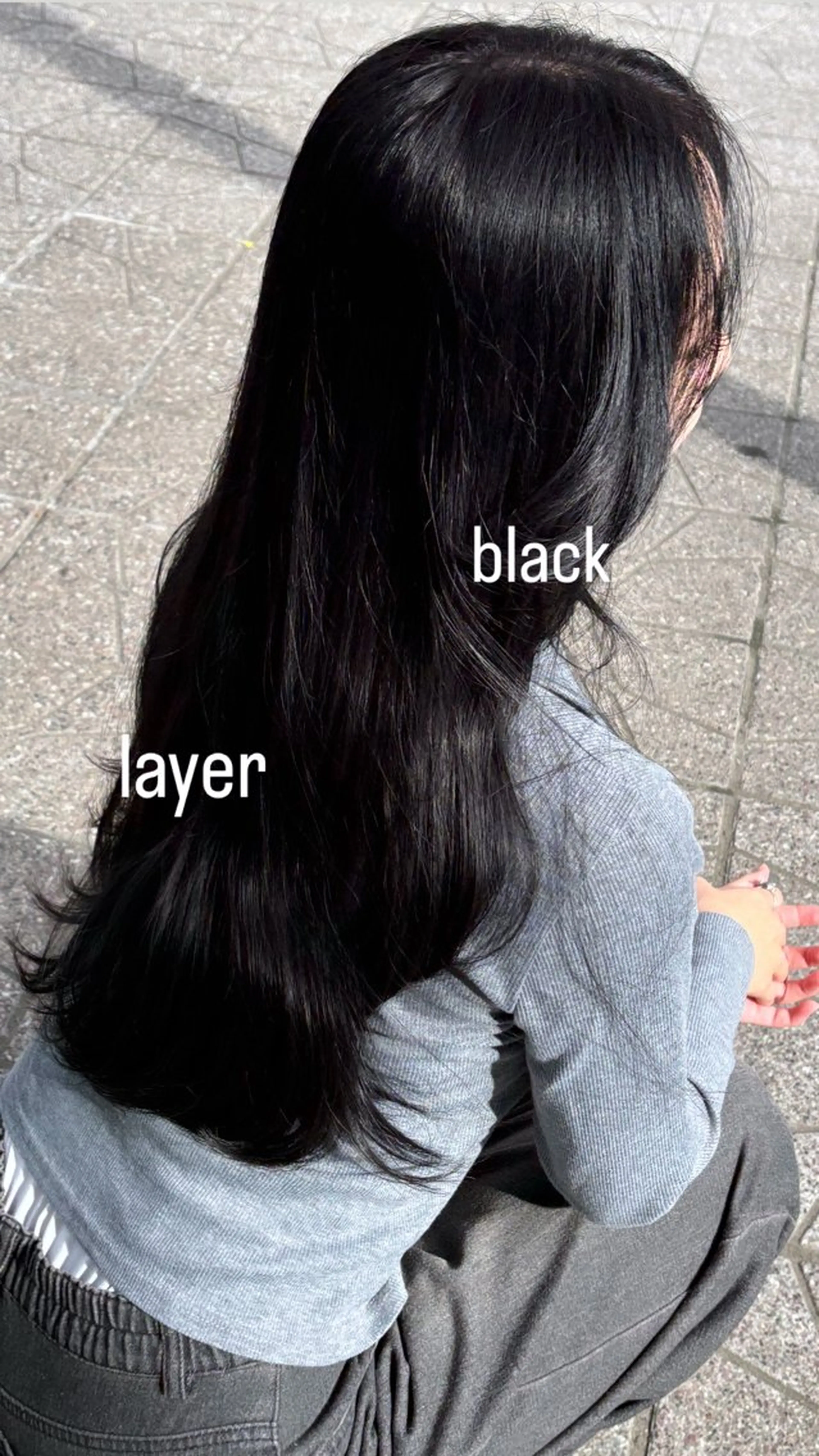 ロング カラー カット ヘアカラー 🍓ハイトーンカラー 🎀nene🍓のヘアスタイル