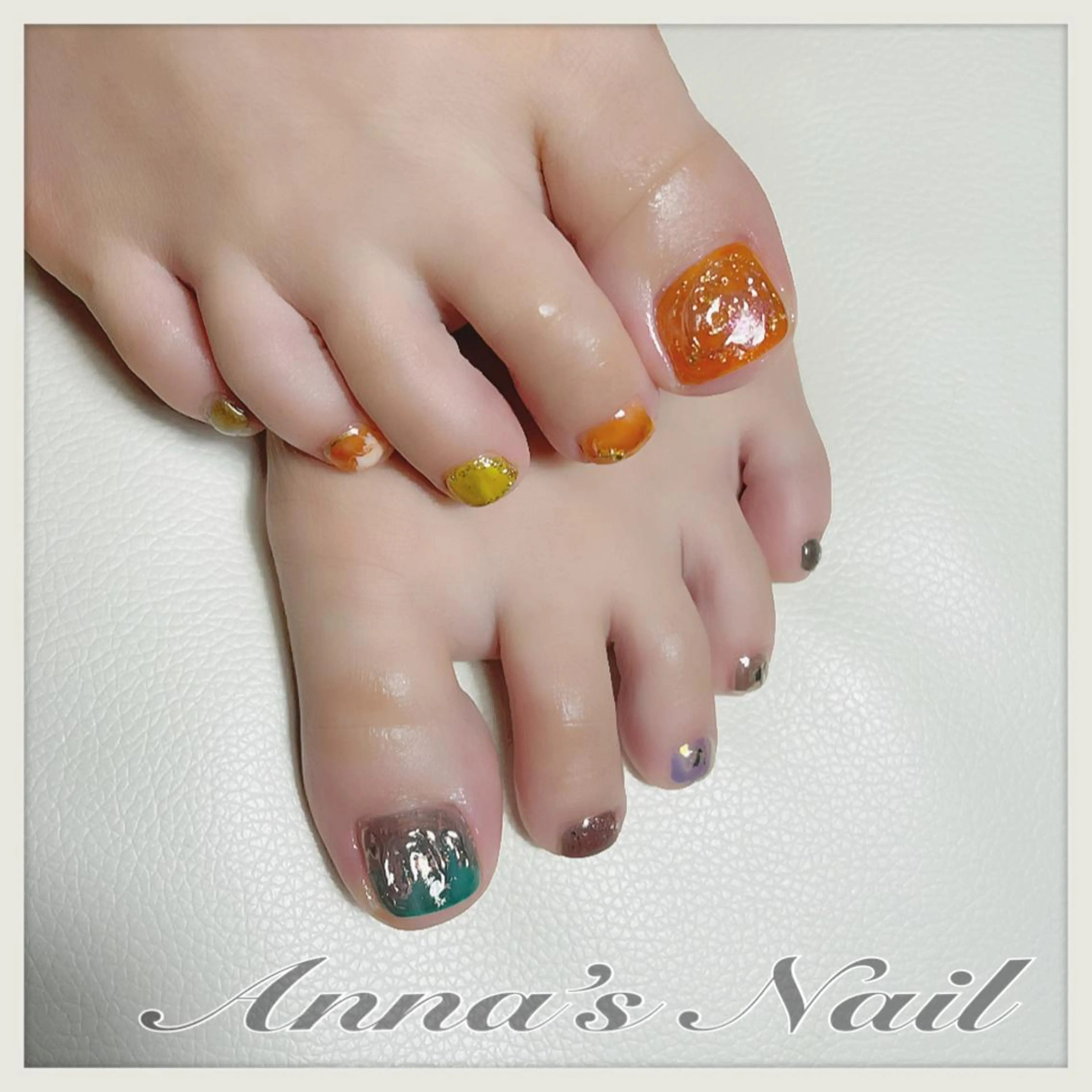 ネイル フットネイル Anna’s Nail所属・清口 杏奈のネイルデザイン