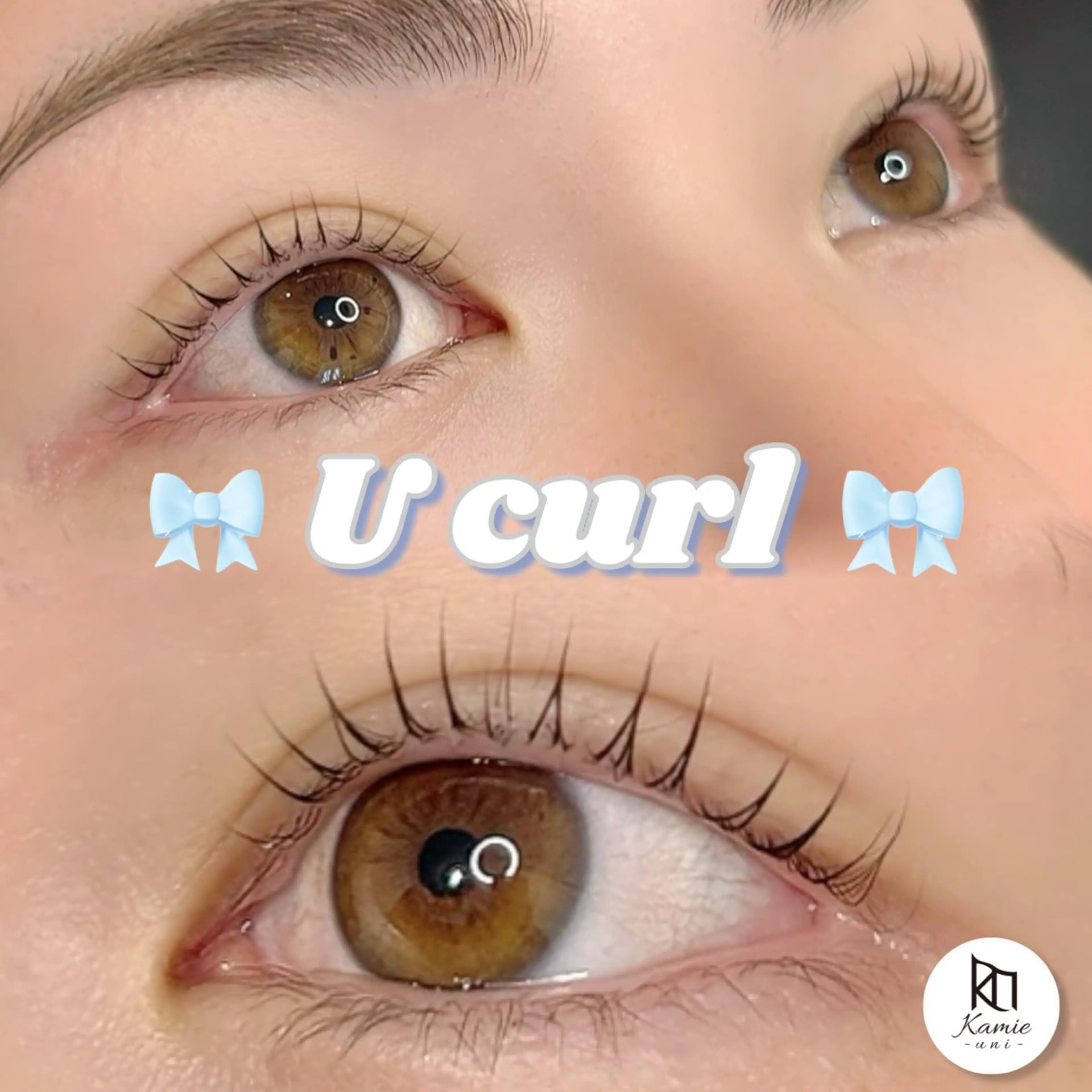 マツエク・マツパ 一重×まつ毛パーマ マツパ Kamie-uni- 森蔭のマツエク・マツパデザイン