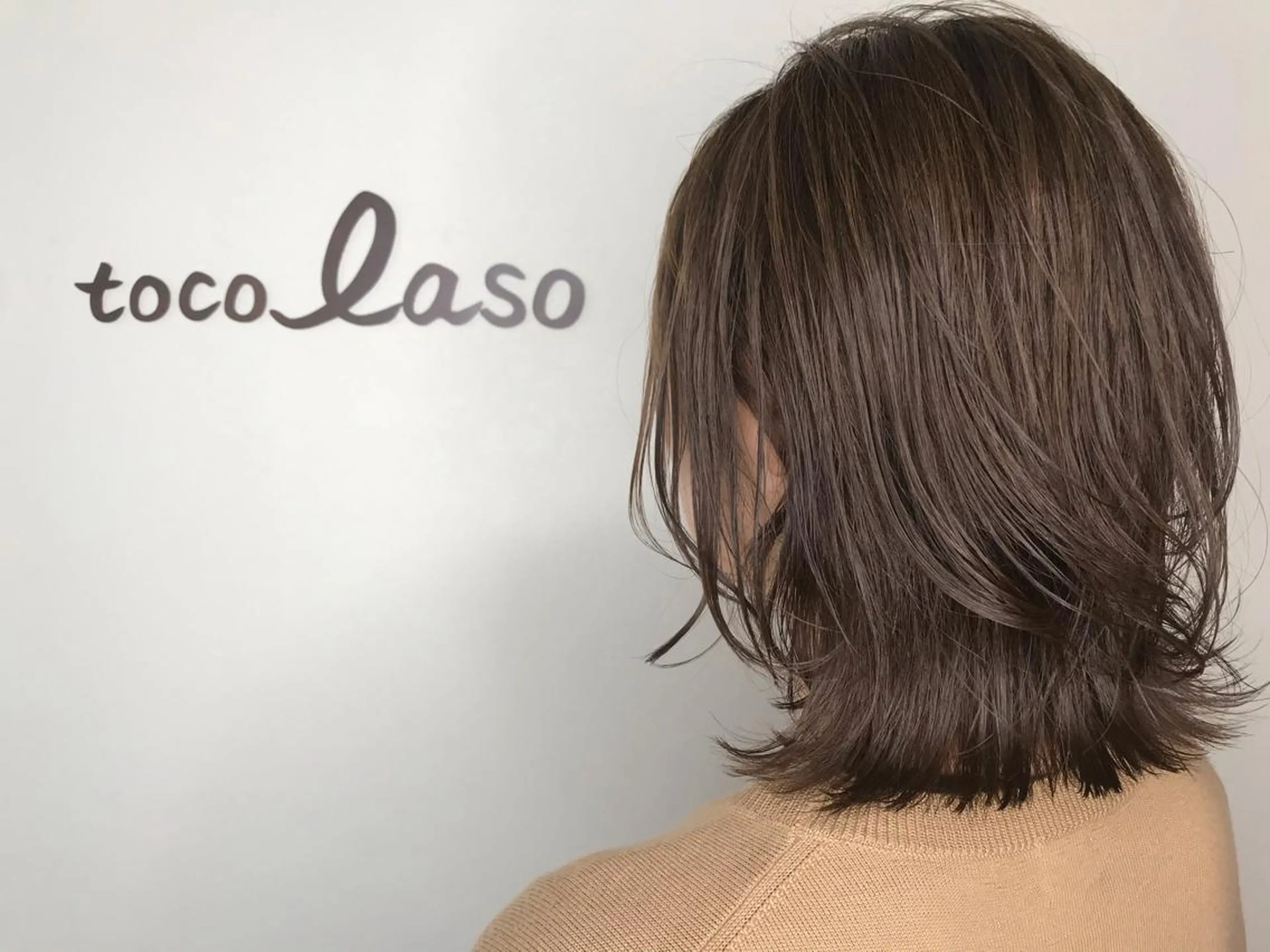 ミディアム 外ハネヘア ウルフカット 【メンズパーマ】 橋爪麗人のヘアスタイル