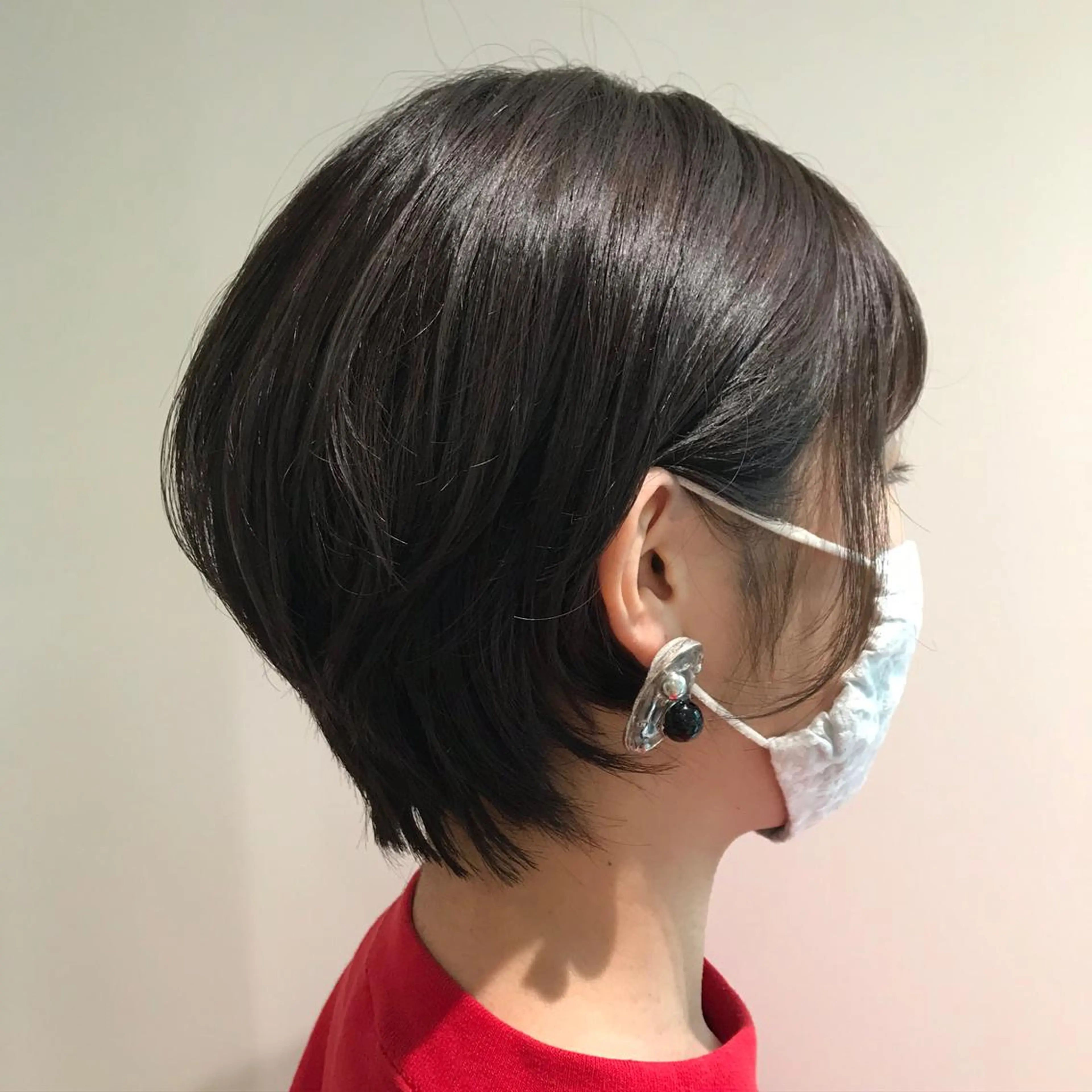 ショート 丸みショート ショートヘア カット ヘアカラー 福島成美/髪質改善 縮毛矯正/カラーのヘアスタイル