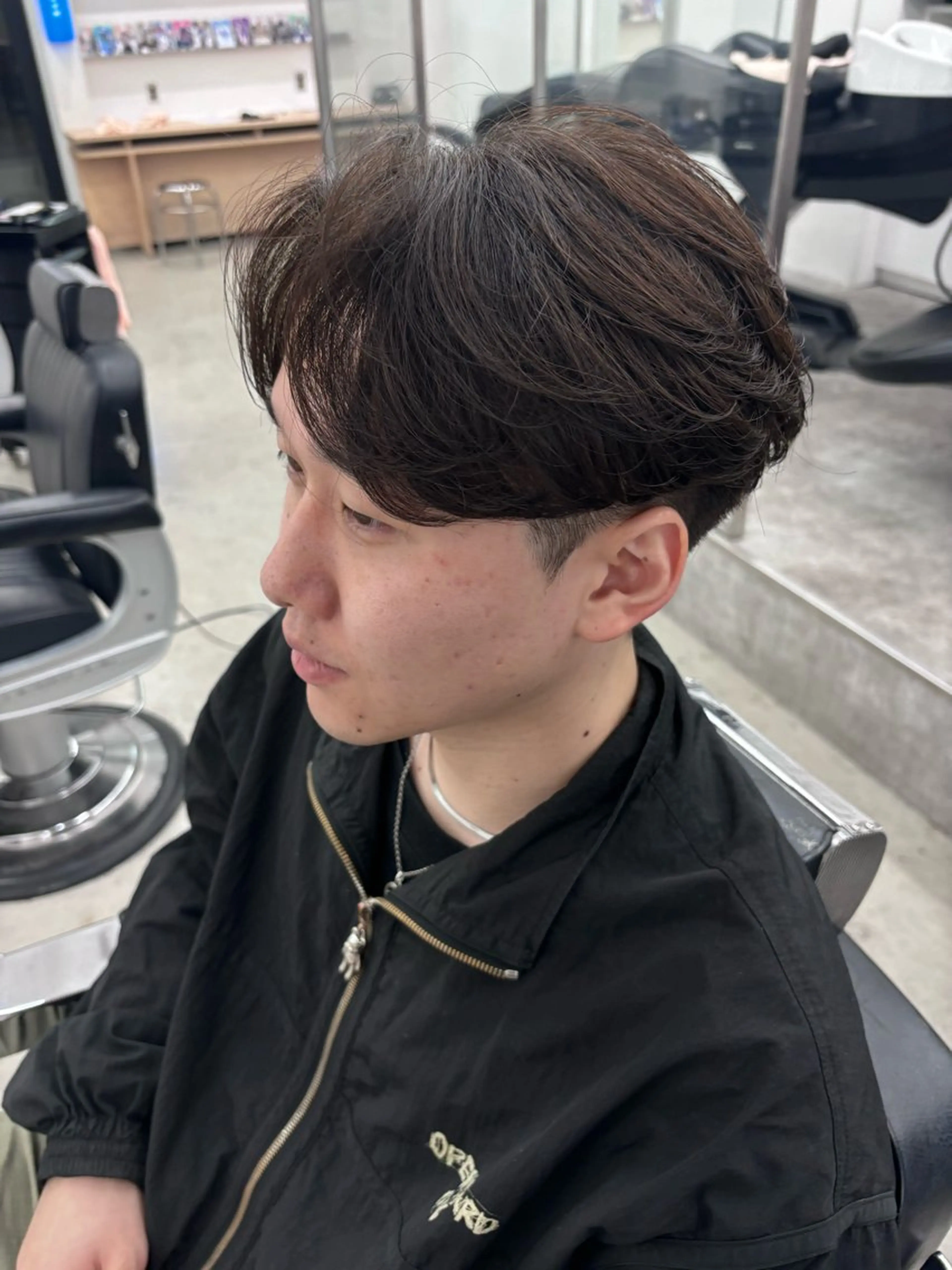 メンズ メンズパーマ カット 縮毛矯正 土岐 仁/メンズ専門 パーマ特化美容師🔥のヘアスタイル