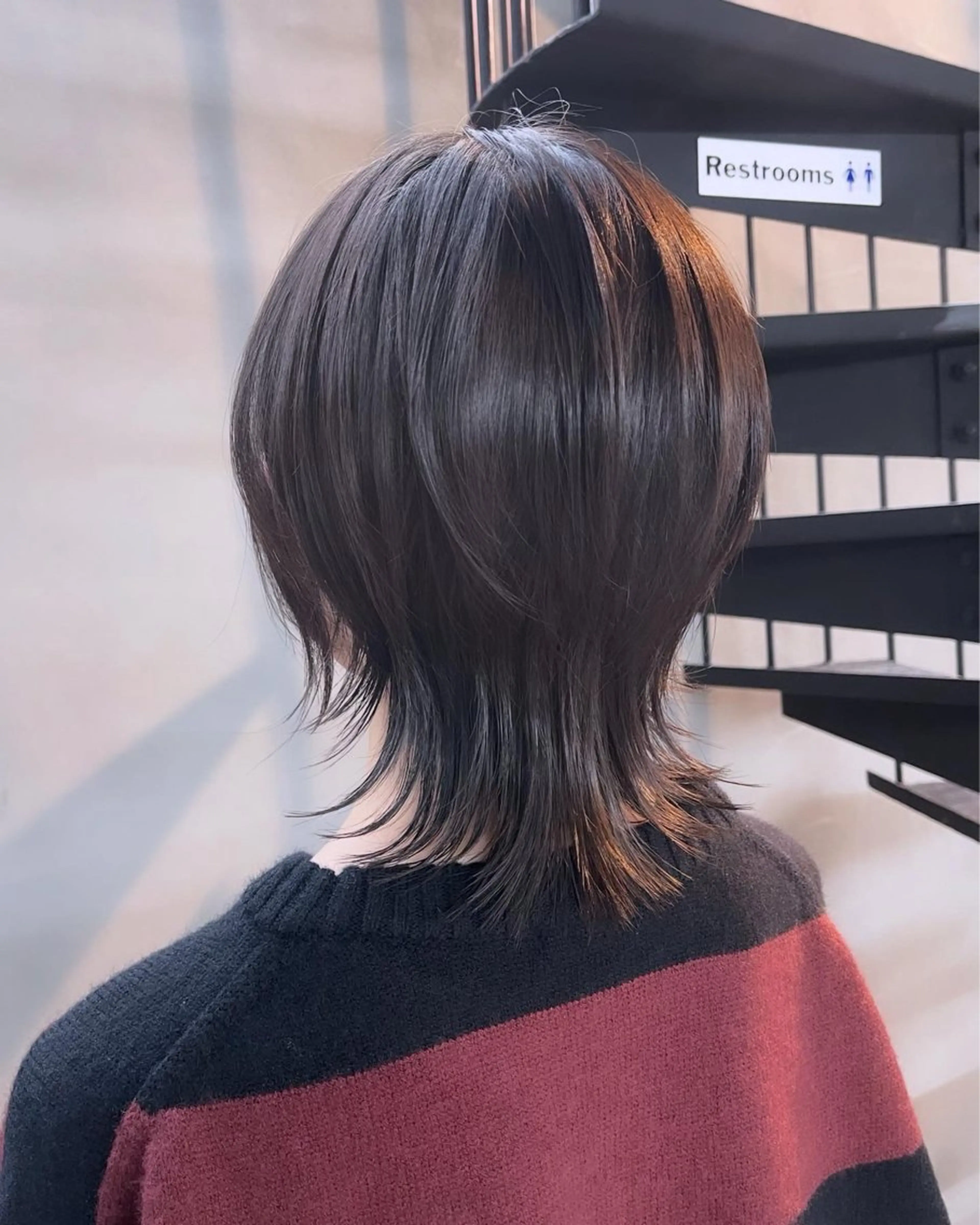 ショート ウルフカット 柏 ウルフ/レイヤー 田中佐和🐺のヘアスタイル