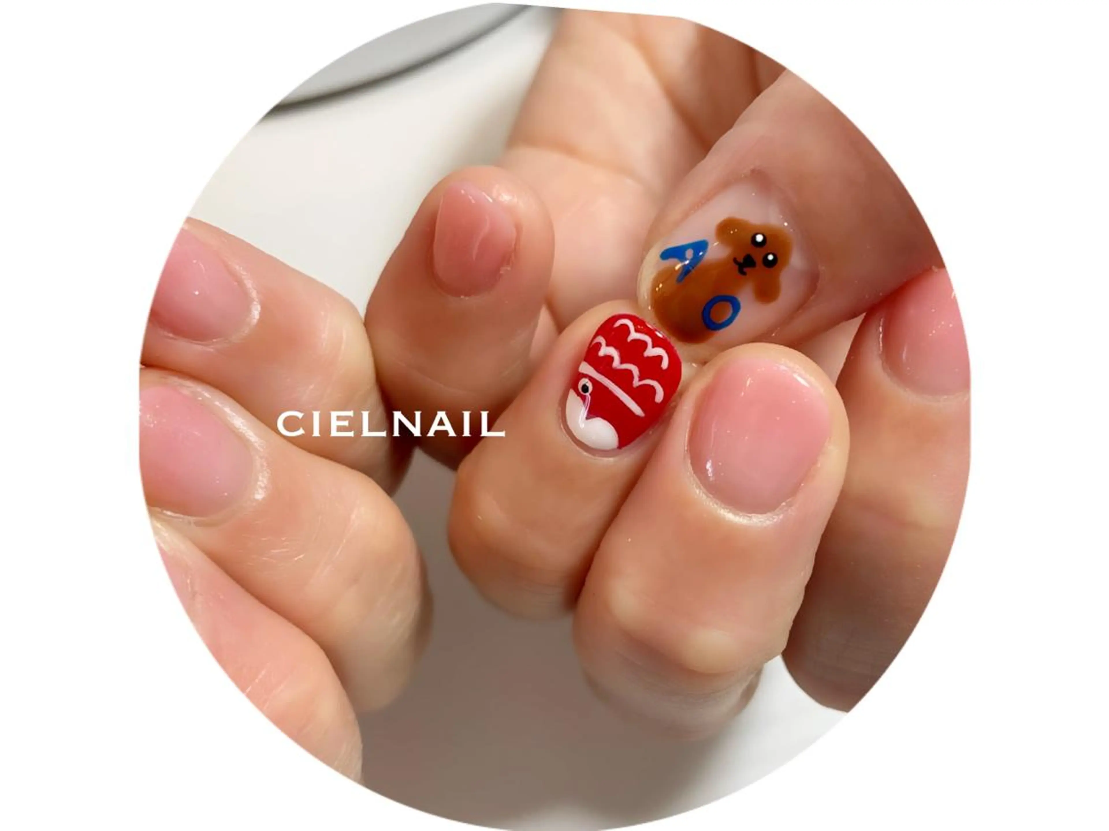 ショート cielnail 祇園のネイルデザイン