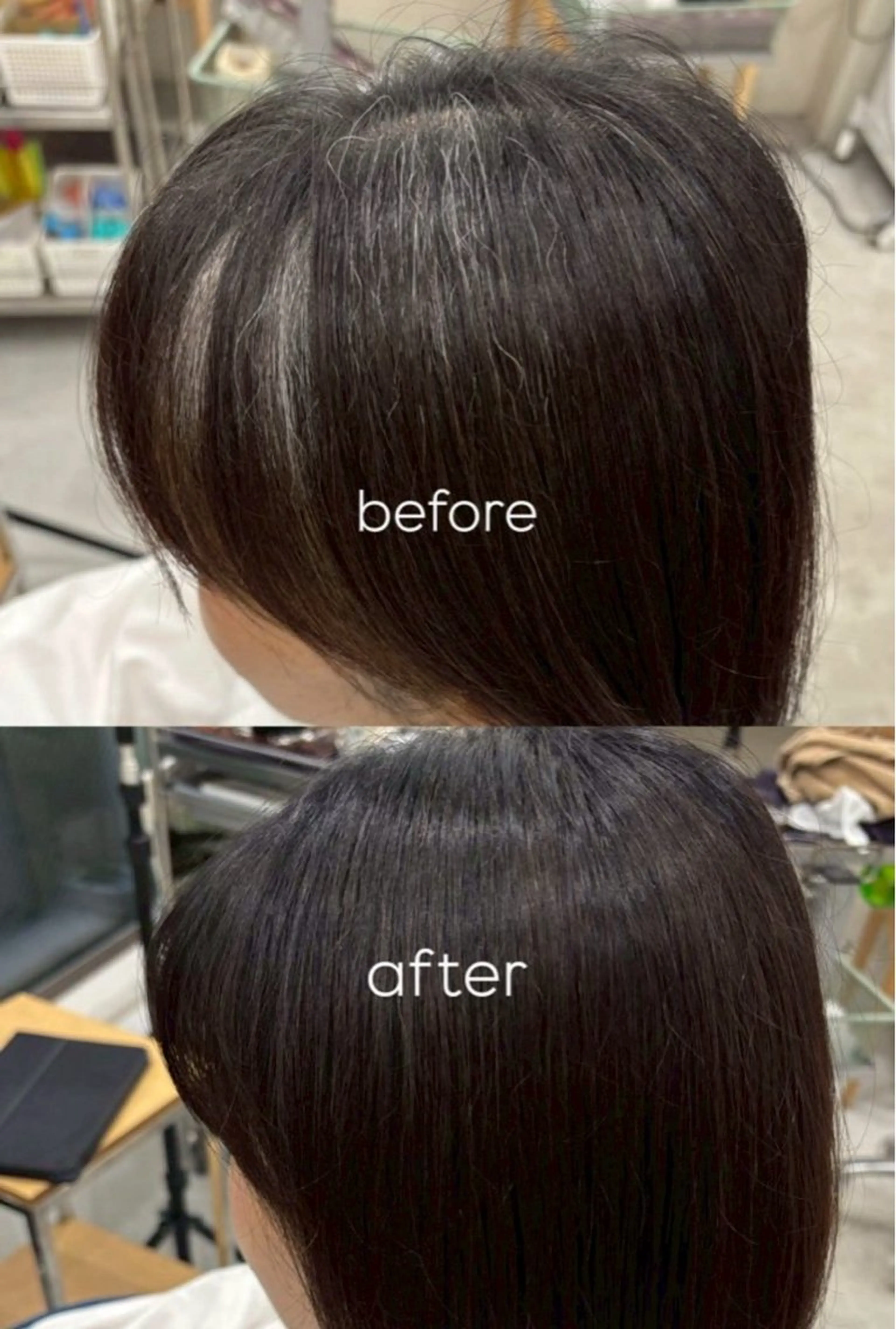 ショート カラー コタロウ ／白髪染めのヘアスタイル