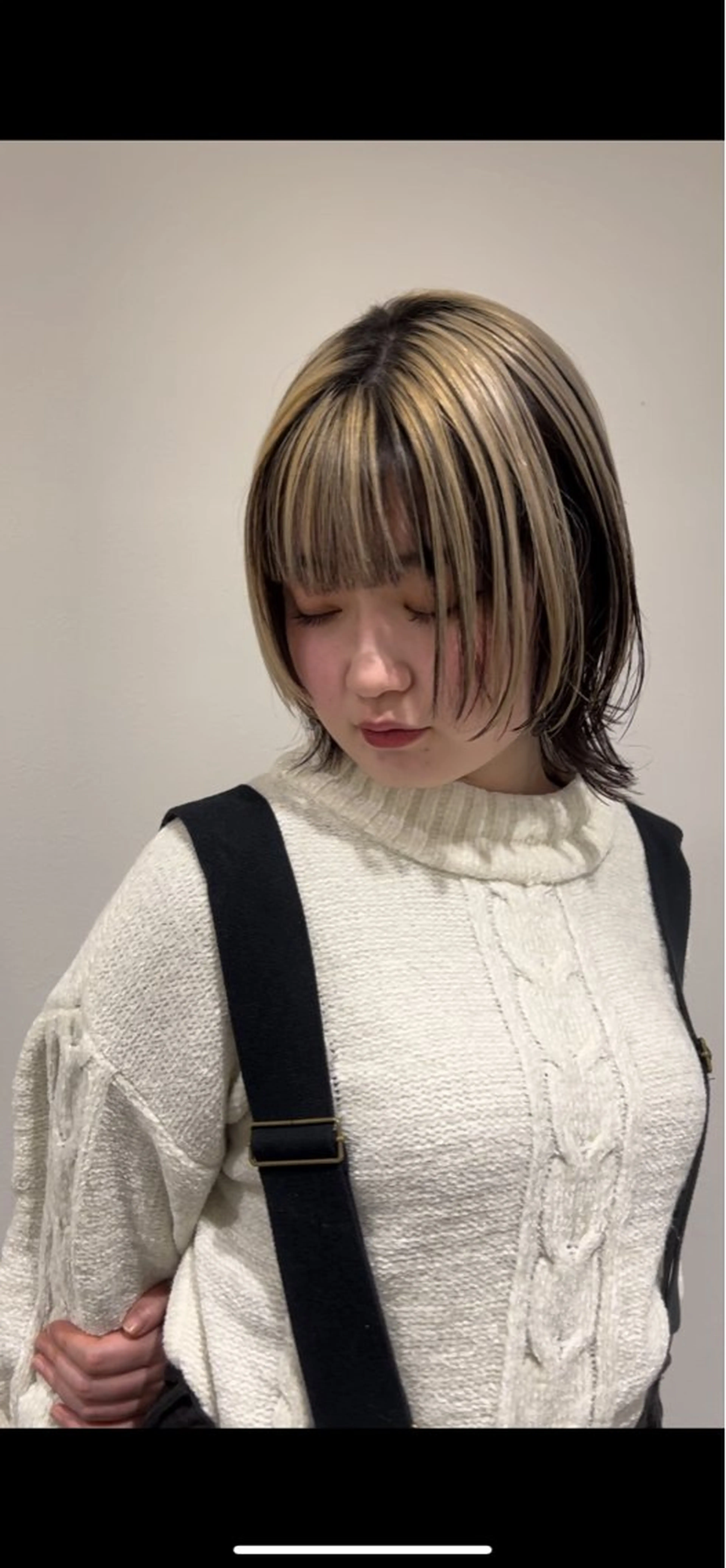 ミディアム ボブレイヤー ボブ 顔まわりレイヤー 顔周りカット レイヤーカット カット 🐺青木光太朗 ウルフ/レイヤー🐺のヘアスタイル