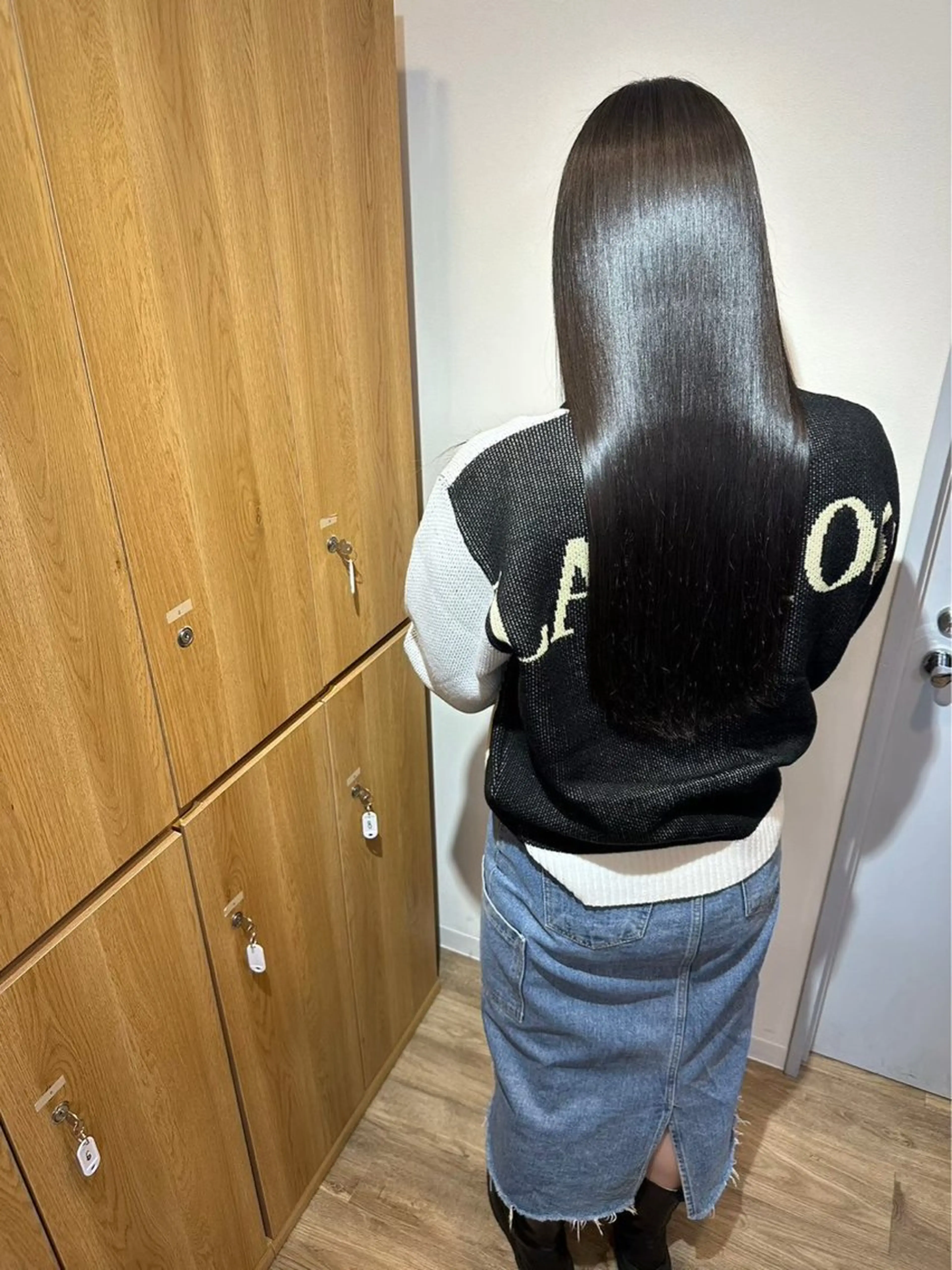 ロング 新 心寧のヘアスタイル