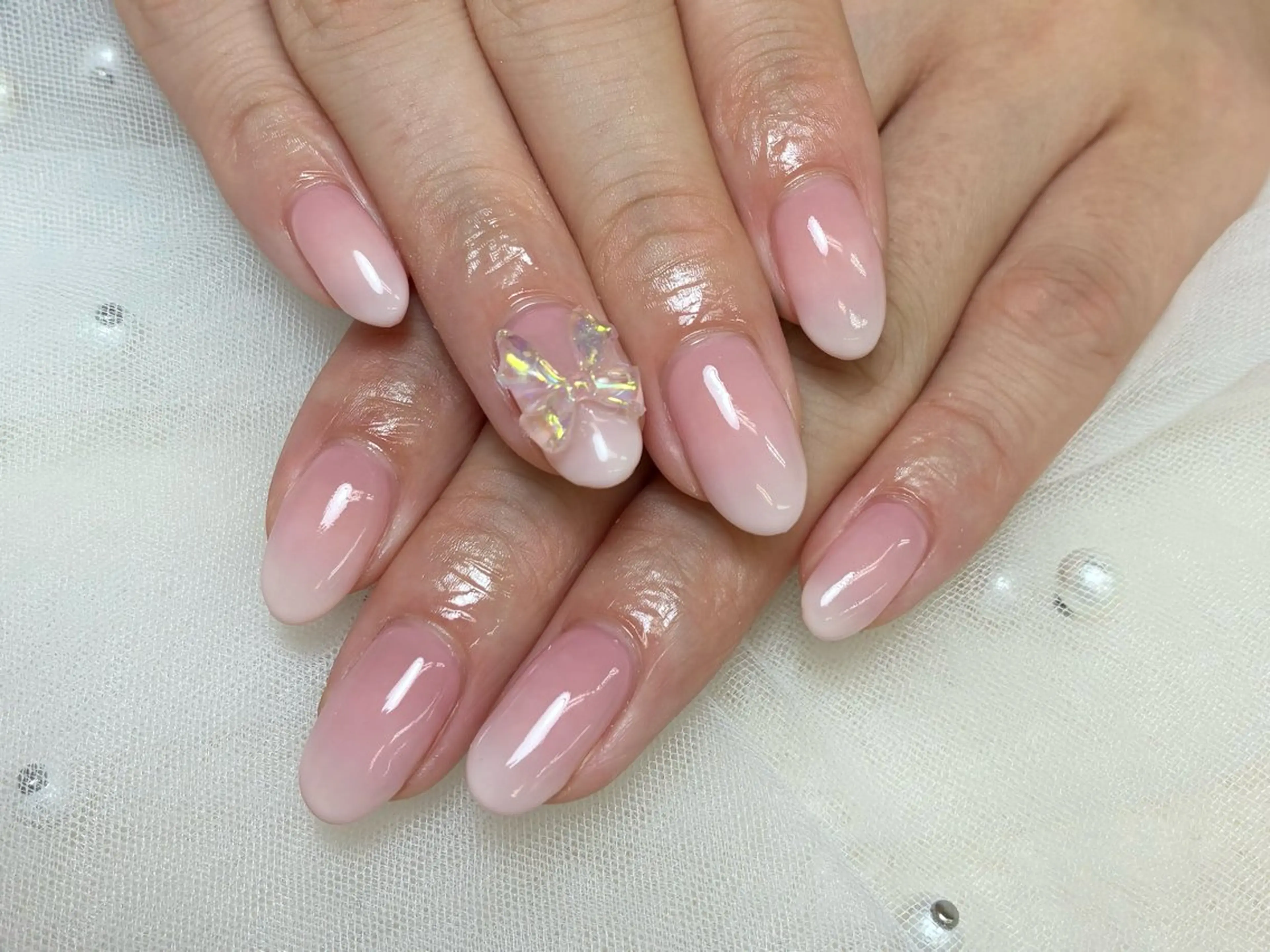 【オフ無し】ベイビーブーマー (ベースカラーありの白グラデ)🎀の写真