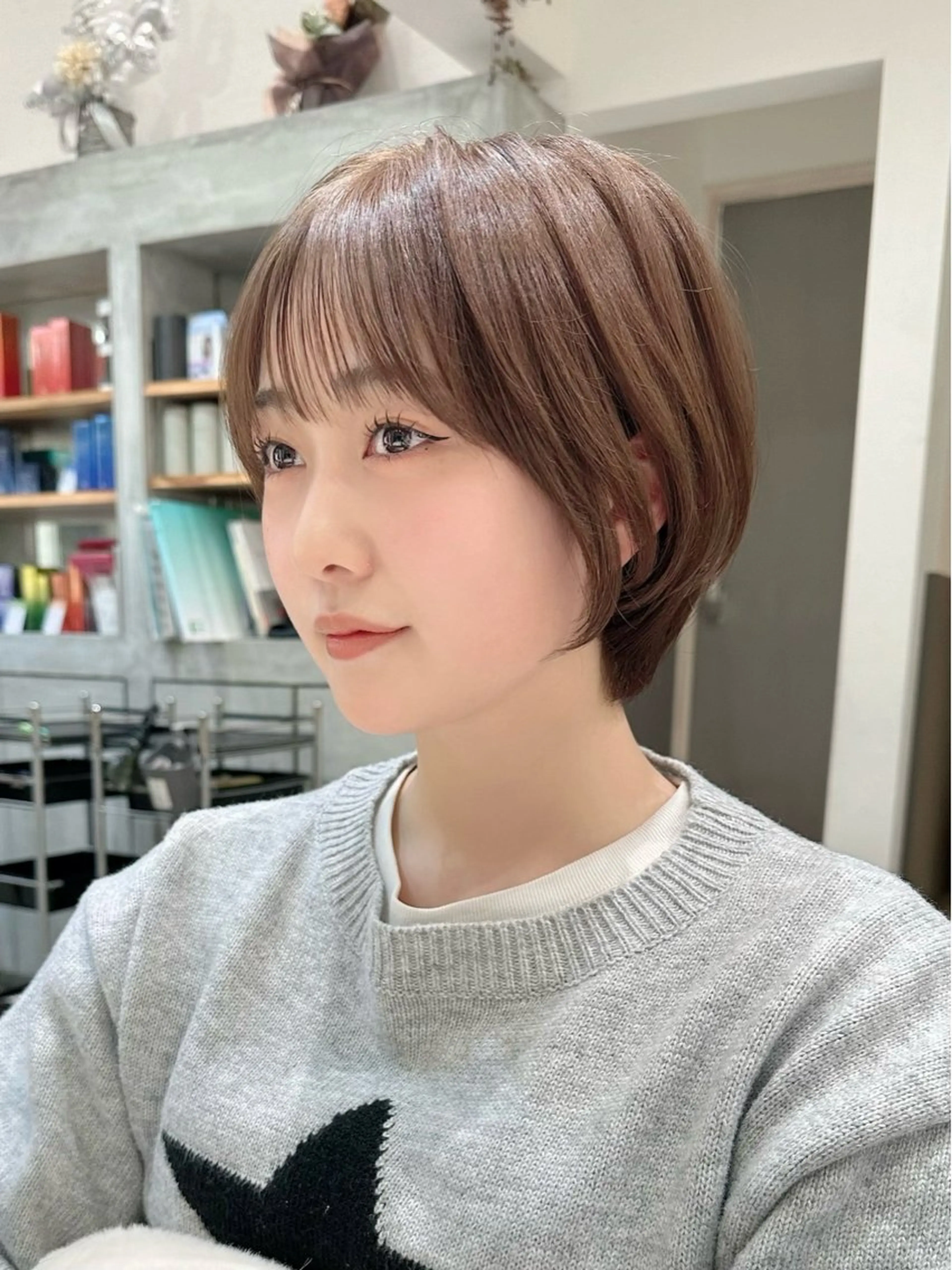 ショート カット ヘアカラー トリートメント 【店長】Lond山本 大輔のヘアスタイル