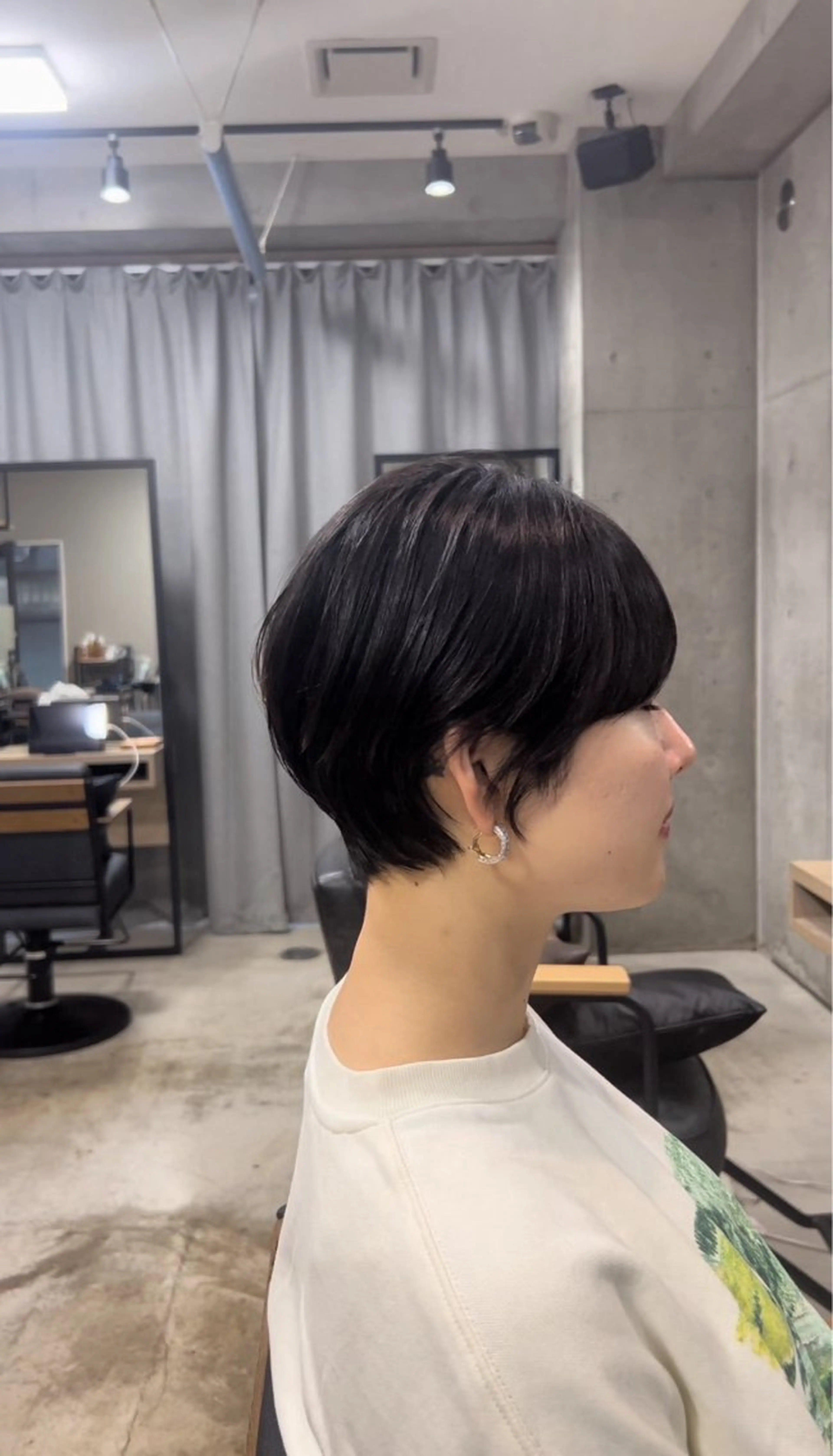 ショート ➴➷完全美髪特化➹➶ 黒山憂希のヘアスタイル