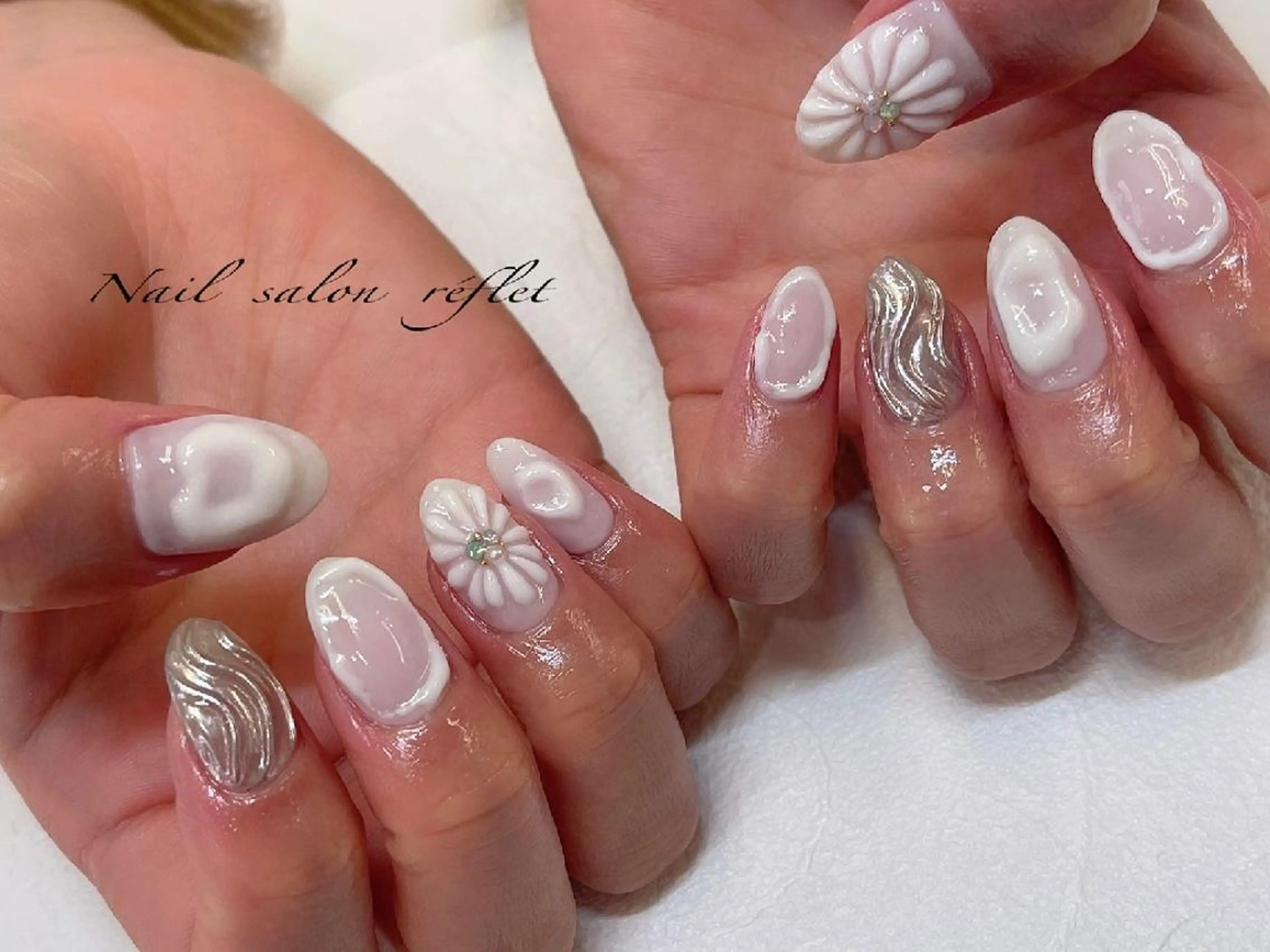 ネイル ハンドネイル Nailsalon Lebelのネイルデザイン