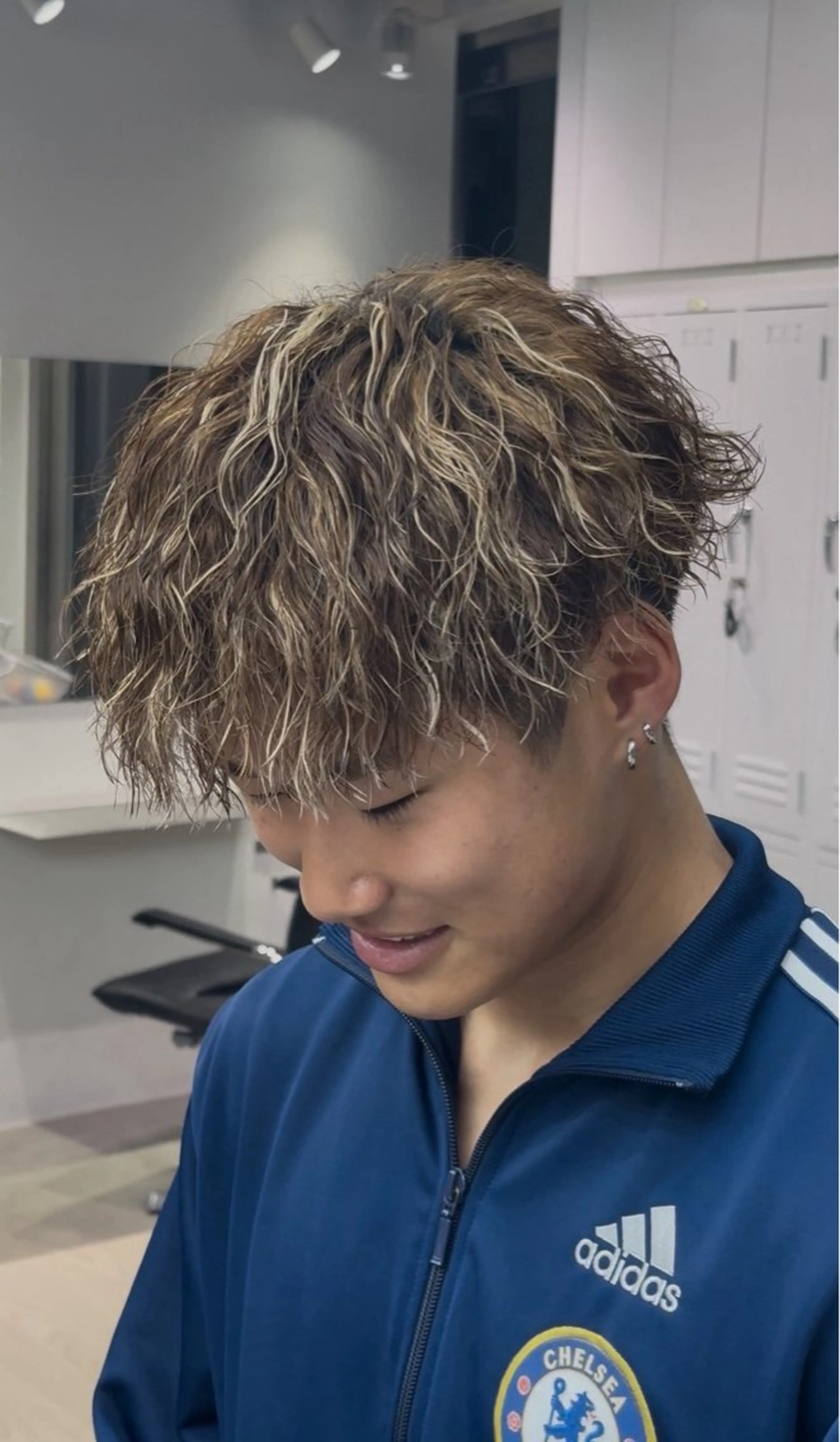 カラー メンズ カット パーマ fifth天神パーマ メンズ特化/虎太郎のヘアスタイル