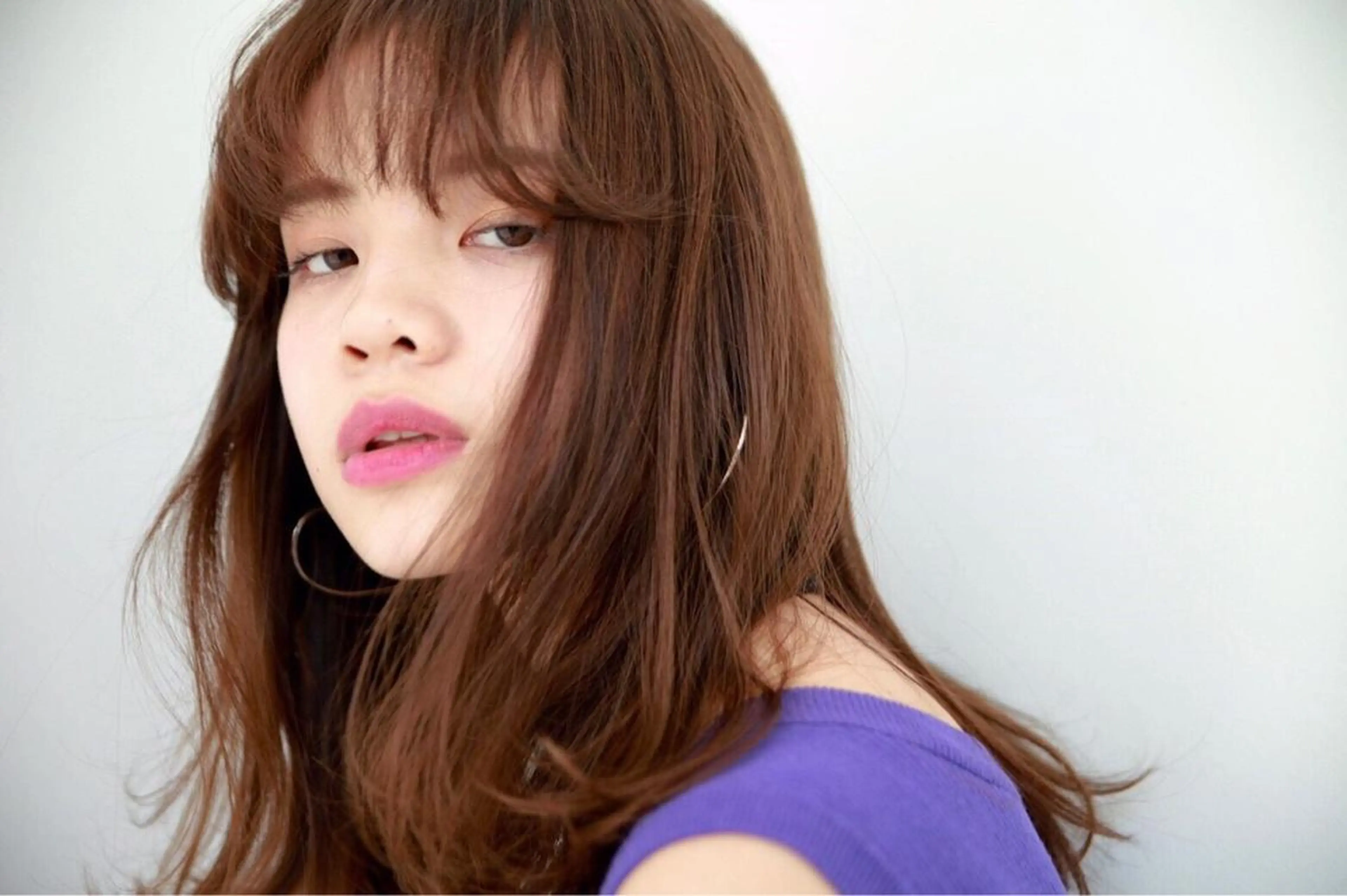 ミディアム カラー ヘアアレンジ 美髪.艶髪.髪質改善 LoLo.サリのヘアスタイル